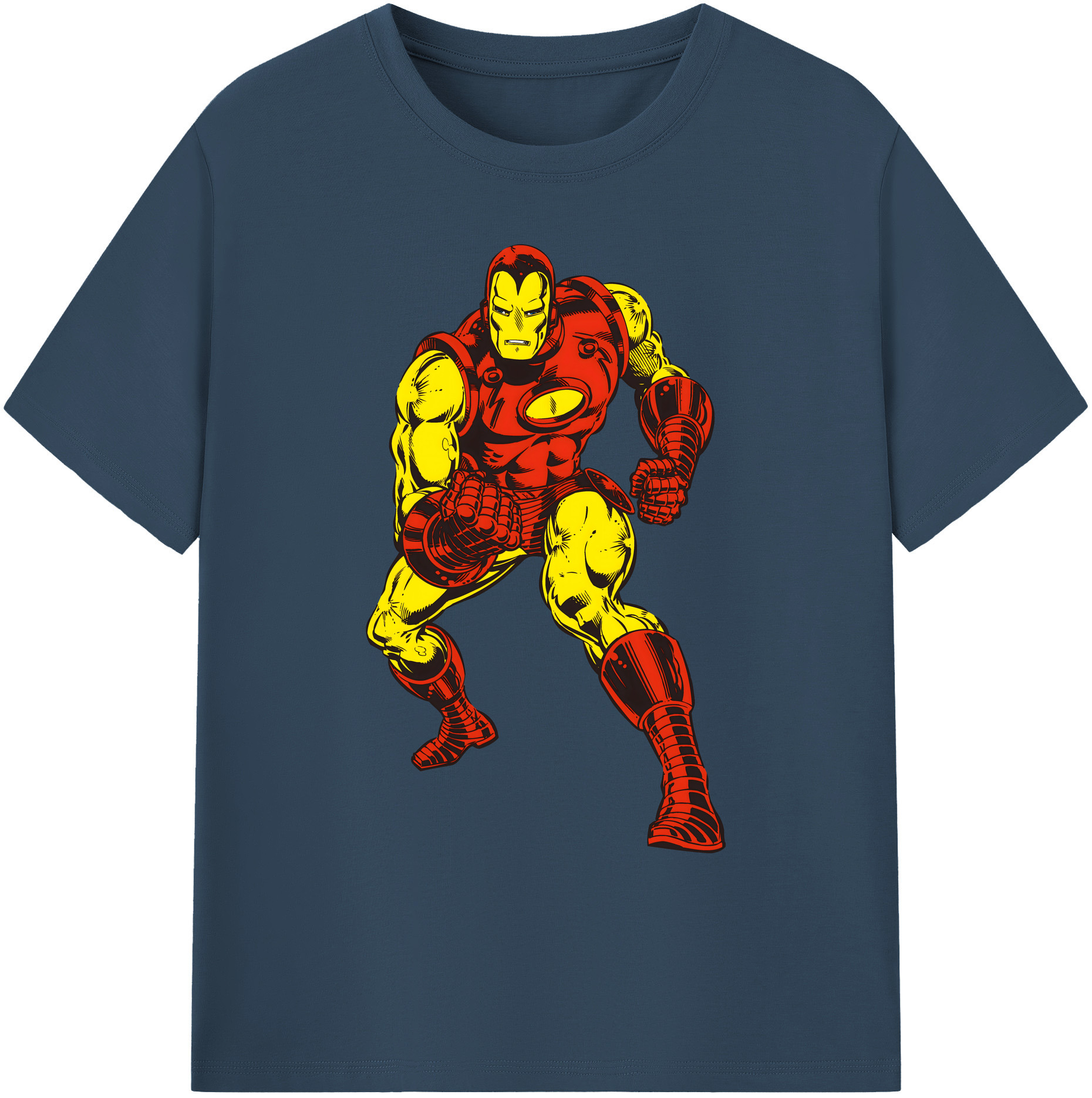 （画像用） アベンジャーズ The Avengers 綿100％ メンズ半袖Tシャツ｜肌触りやわらか＆通気性