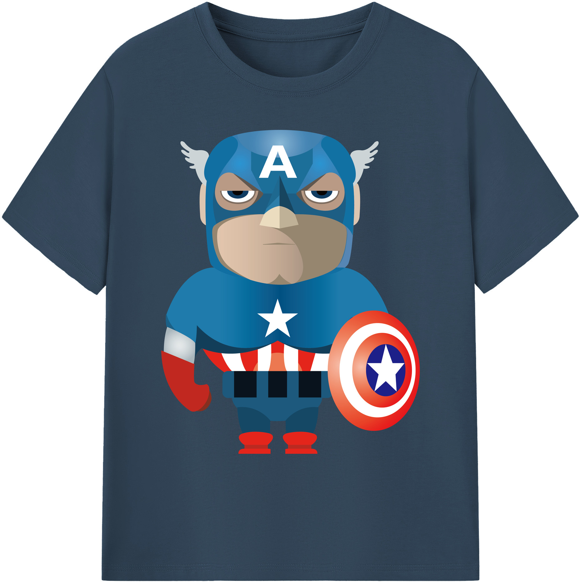 （画像用） アベンジャーズ The Avengers 綿100％ メンズ半袖Tシャツ｜肌触りやわらか＆通気性