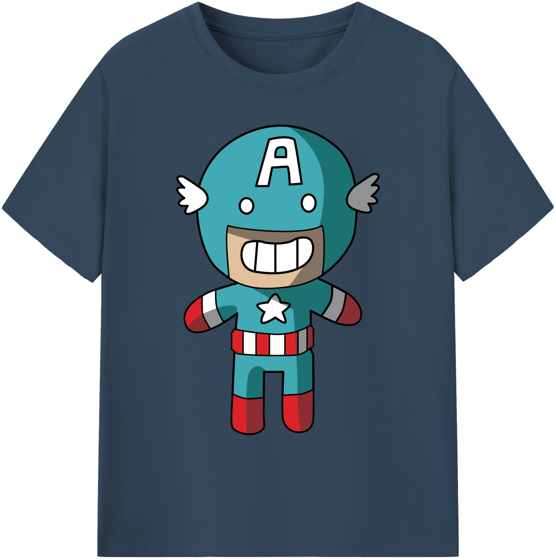 （画像用） アベンジャーズ The Avengers 綿100％ メンズ半袖Tシャツ｜肌触りやわらか＆通気性