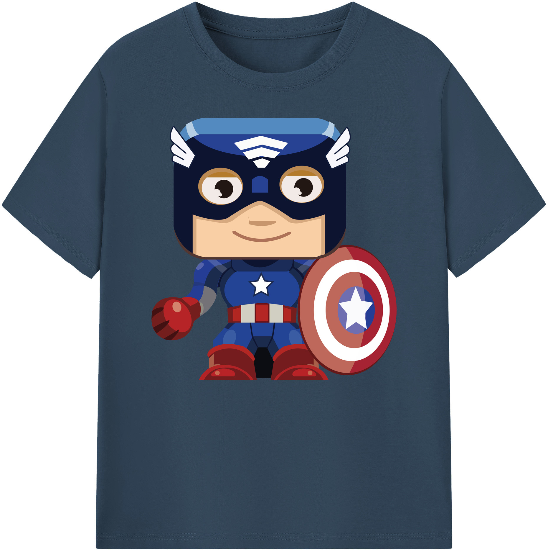 （画像用） アベンジャーズ The Avengers 綿100％ メンズ半袖Tシャツ｜肌触りやわらか＆通気性