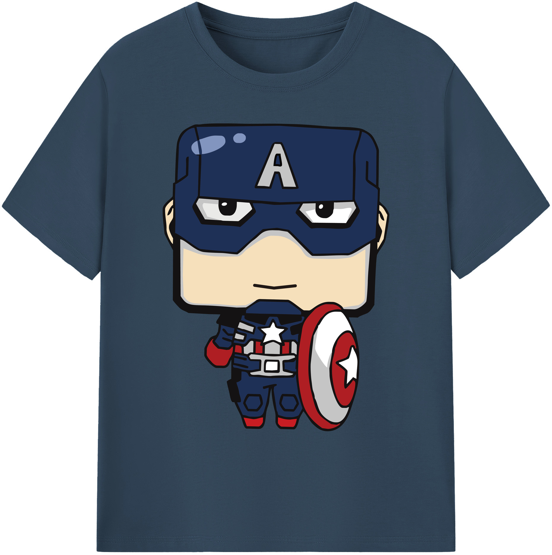 （画像用） アベンジャーズ The Avengers 綿100％ メンズ半袖Tシャツ｜肌触りやわらか＆通気性