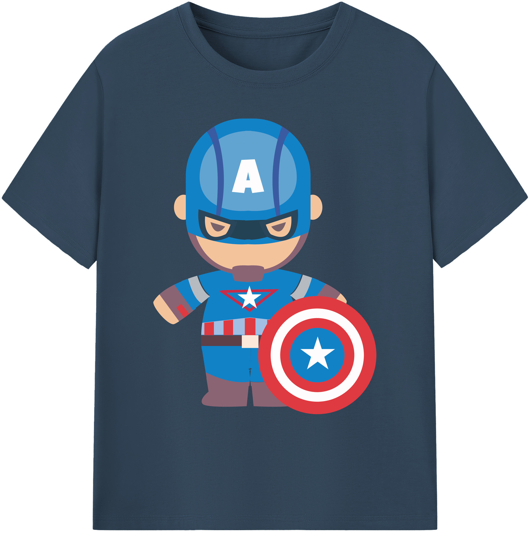 （画像用） アベンジャーズ The Avengers 綿100％ メンズ半袖Tシャツ｜肌触りやわらか＆通気性