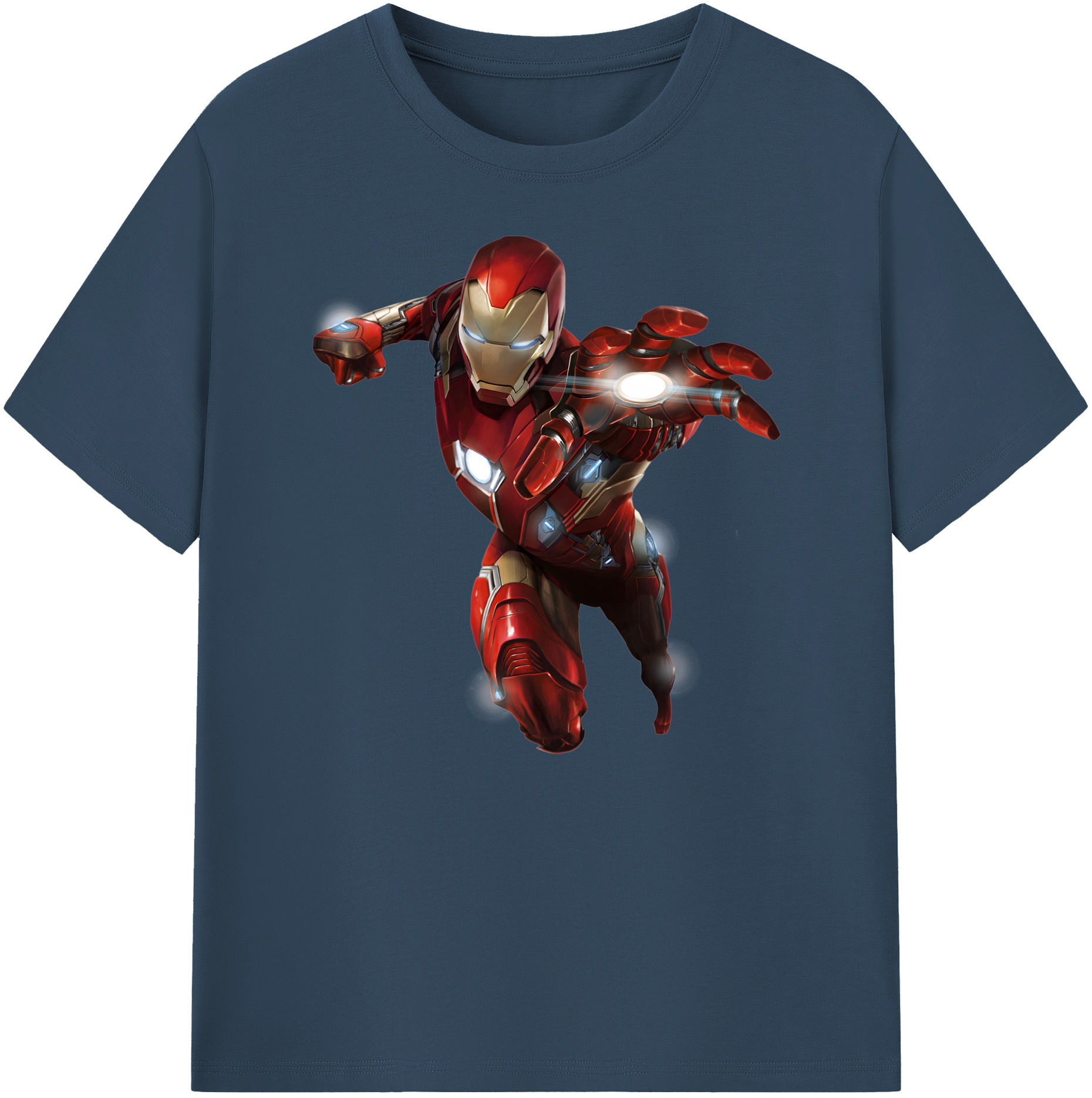 （画像用） アベンジャーズ The Avengers 綿100％ メンズ半袖Tシャツ｜肌触りやわらか＆通気性