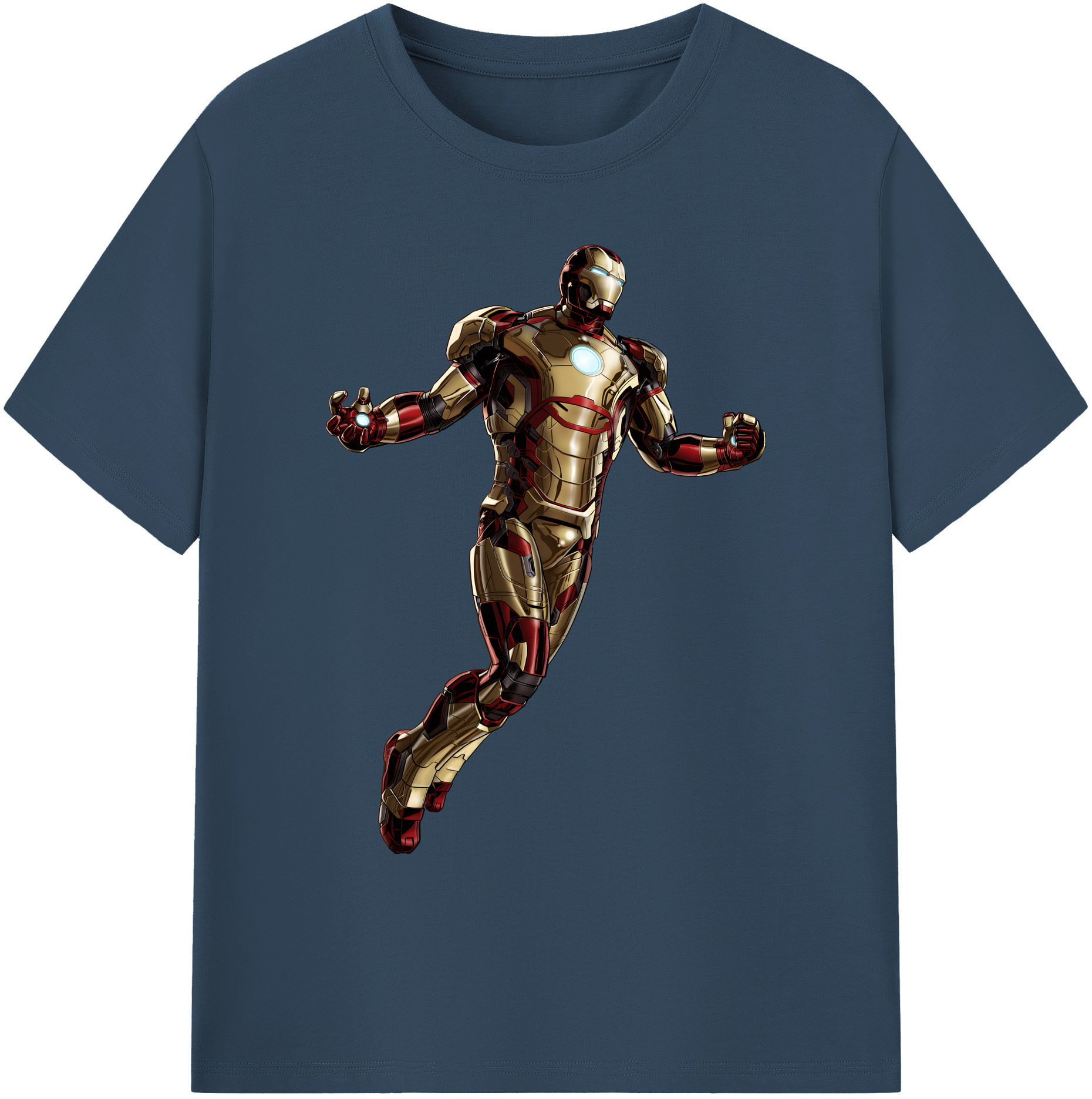 （画像用） アベンジャーズ The Avengers 綿100％ メンズ半袖Tシャツ｜肌触りやわらか＆通気性