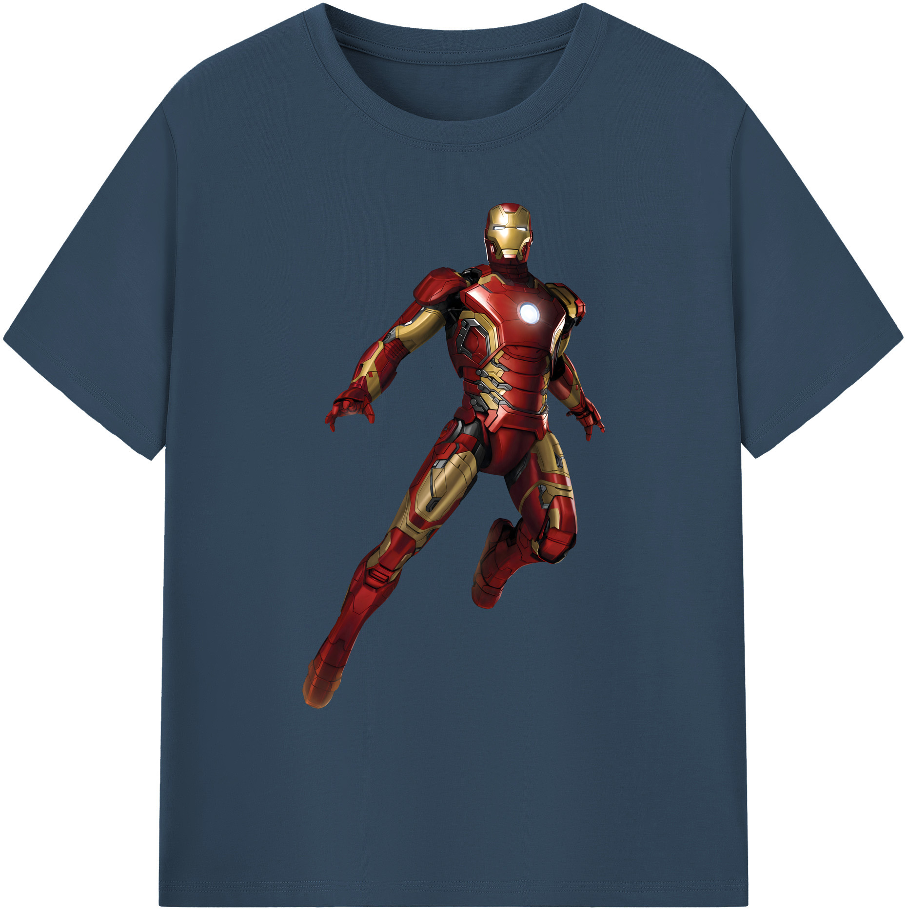 （画像用） アベンジャーズ The Avengers 綿100％ メンズ半袖Tシャツ｜肌触りやわらか＆通気性