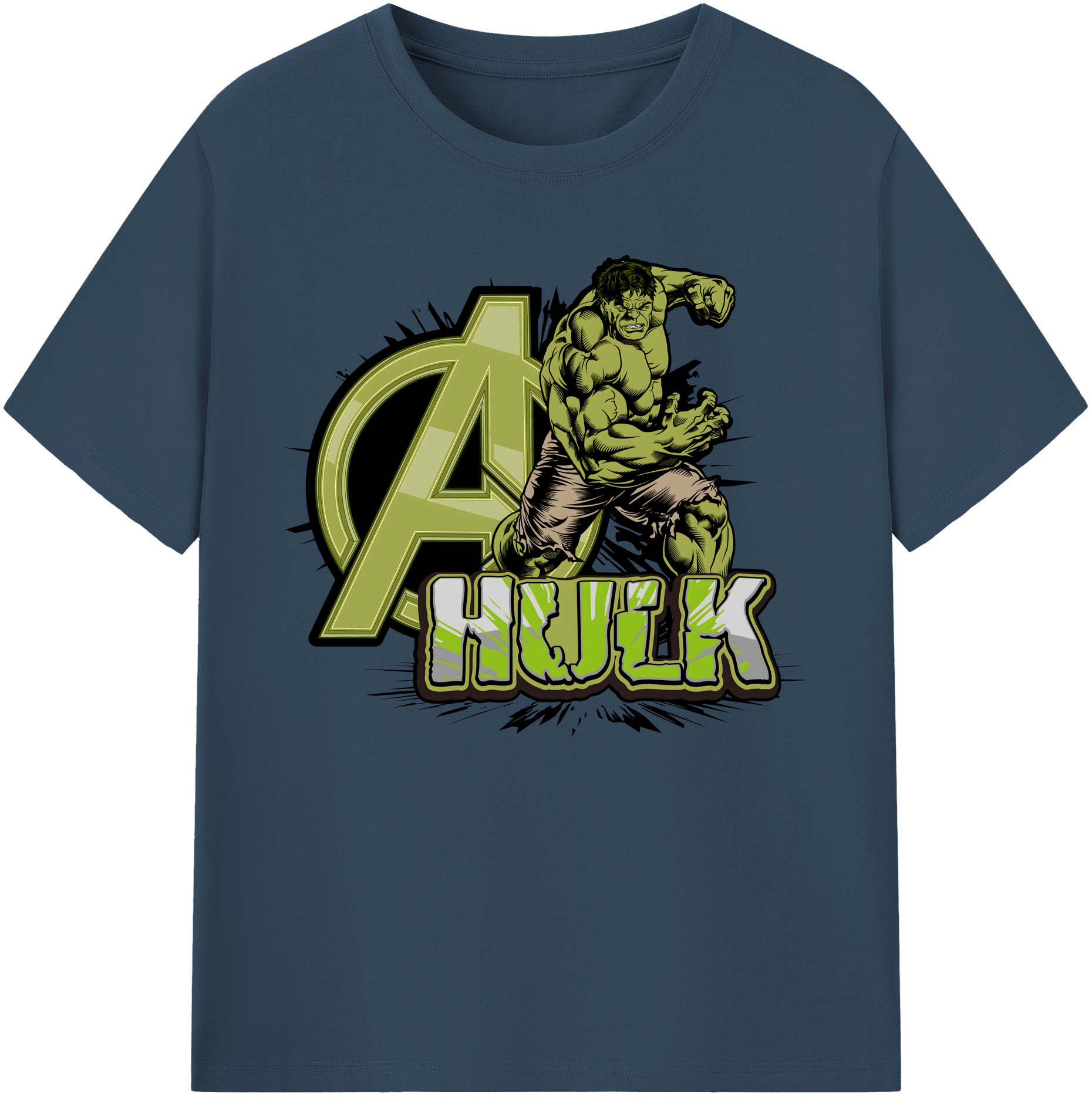 （画像用） アベンジャーズ The Avengers 綿100％ メンズ半袖Tシャツ｜肌触りやわらか＆通気性