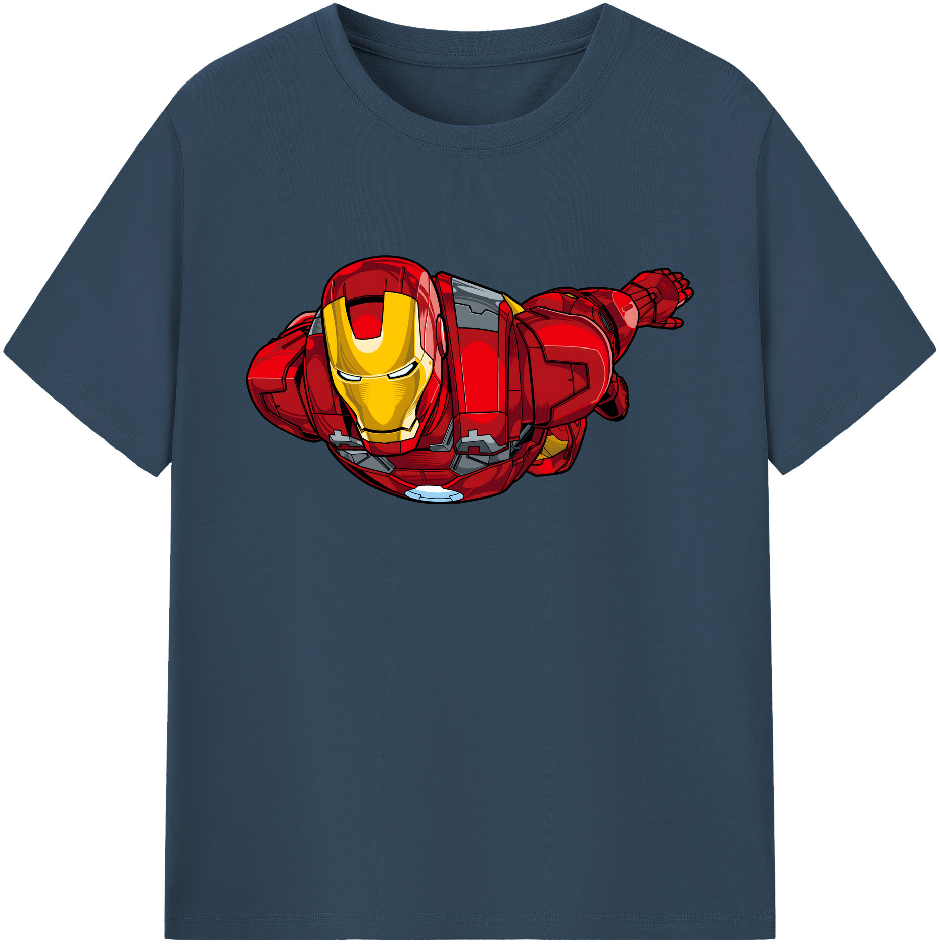（画像用） アベンジャーズ The Avengers 綿100％ メンズ半袖Tシャツ｜肌触りやわらか＆通気性