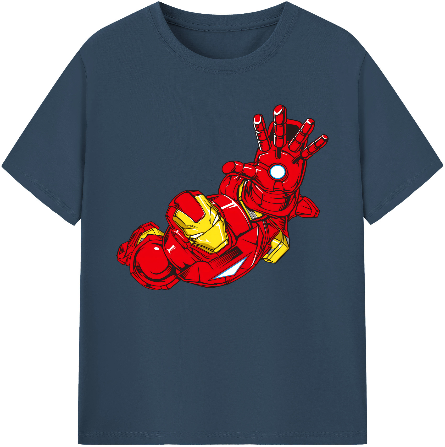 （画像用） アベンジャーズ The Avengers 綿100％ メンズ半袖Tシャツ｜肌触りやわらか＆通気性