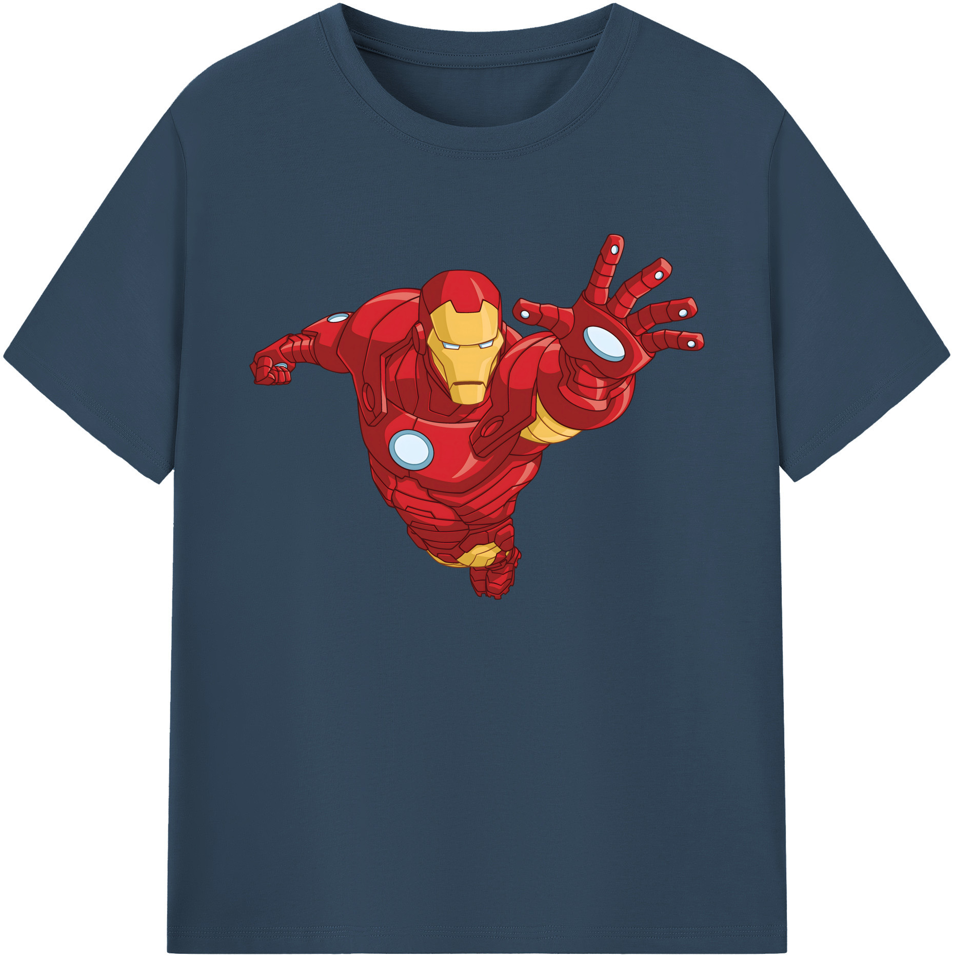 （画像用） アベンジャーズ The Avengers 綿100％ メンズ半袖Tシャツ｜肌触りやわらか＆通気性