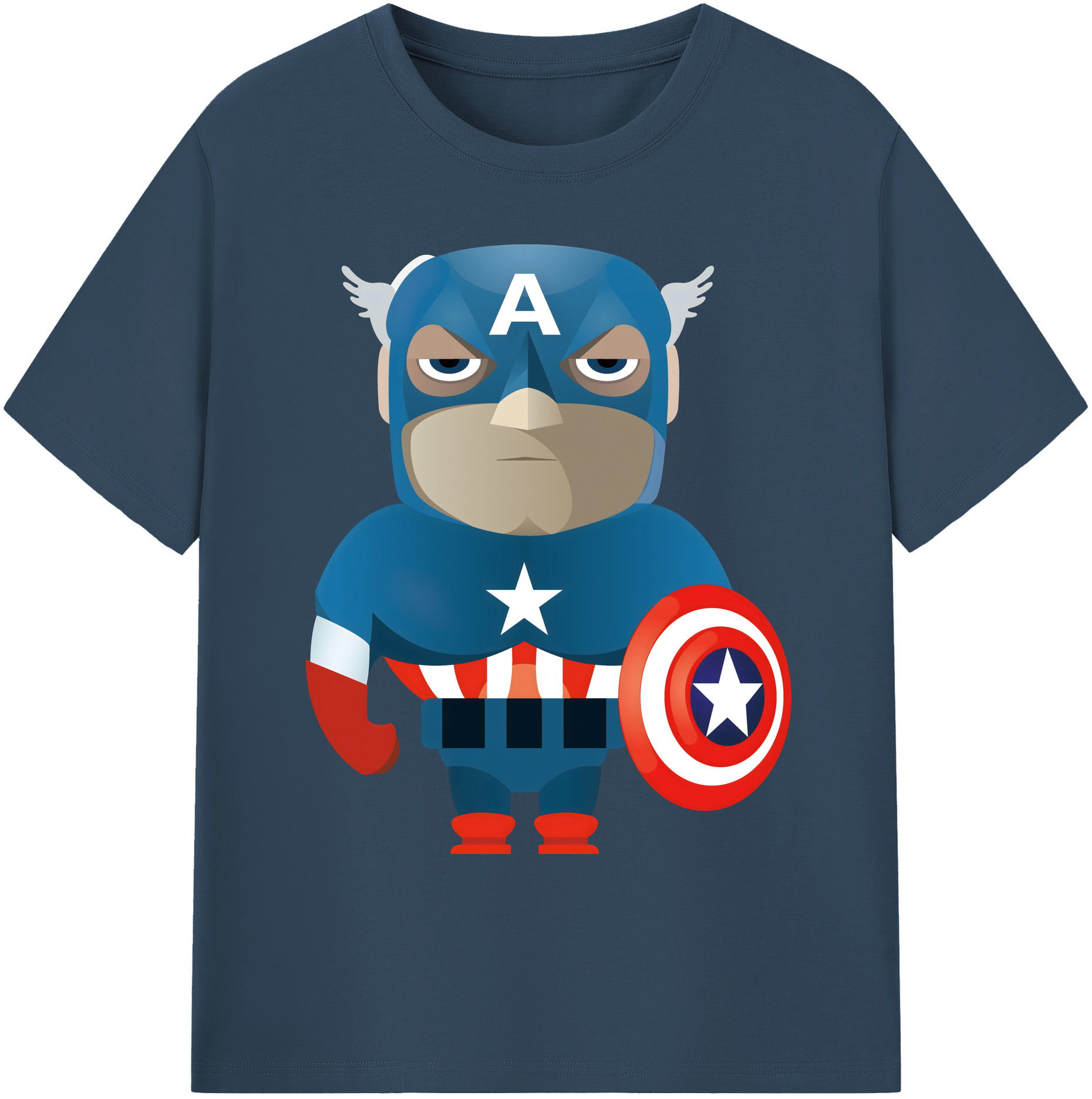 （画像用） アベンジャーズ The Avengers 綿100％ メンズ半袖Tシャツ｜肌触りやわらか＆通気性