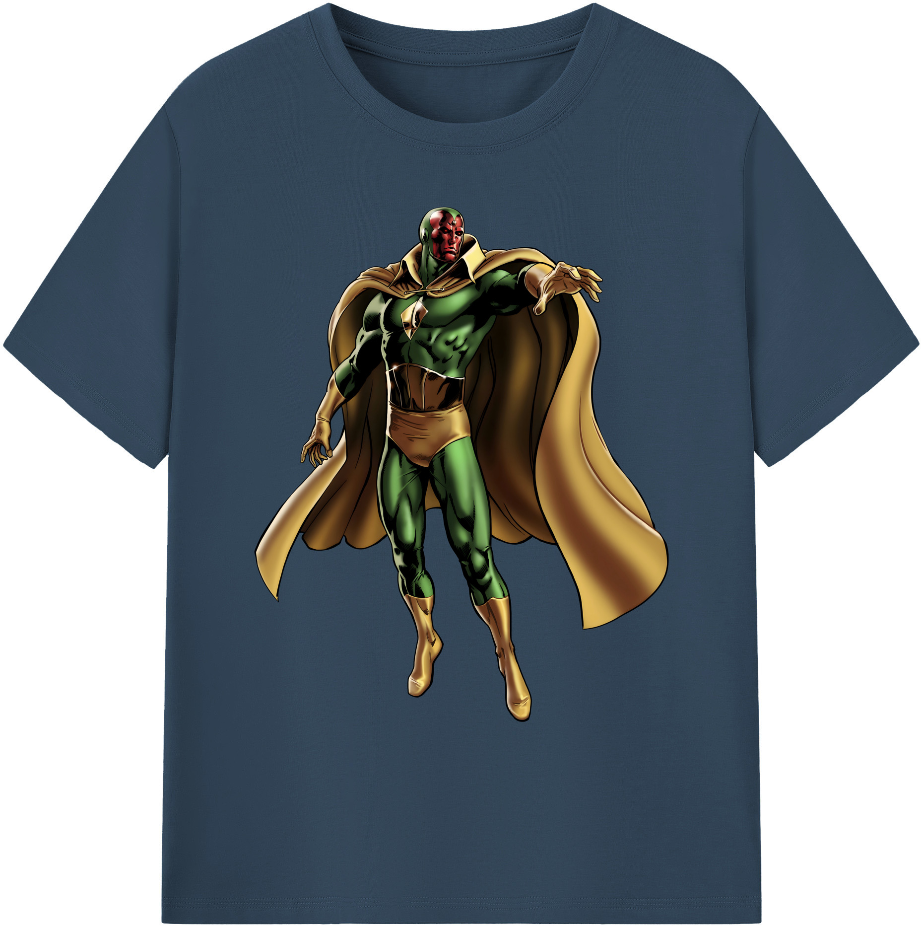 （画像用） アベンジャーズ The Avengers 綿100％ メンズ半袖Tシャツ｜肌触りやわらか＆通気性
