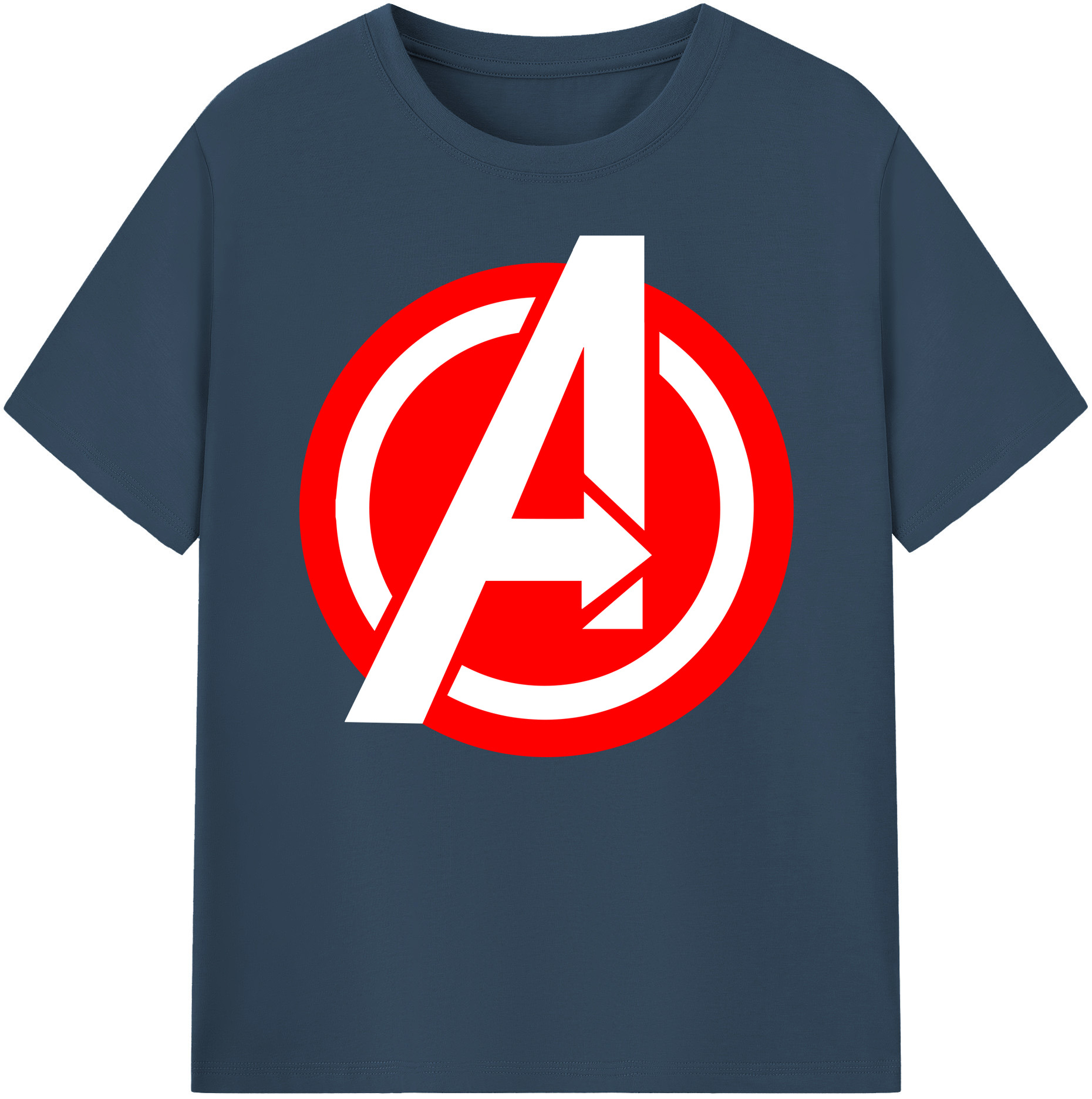 （画像用） アベンジャーズ The Avengers 綿100％ メンズ半袖Tシャツ｜肌触りやわらか＆通気性