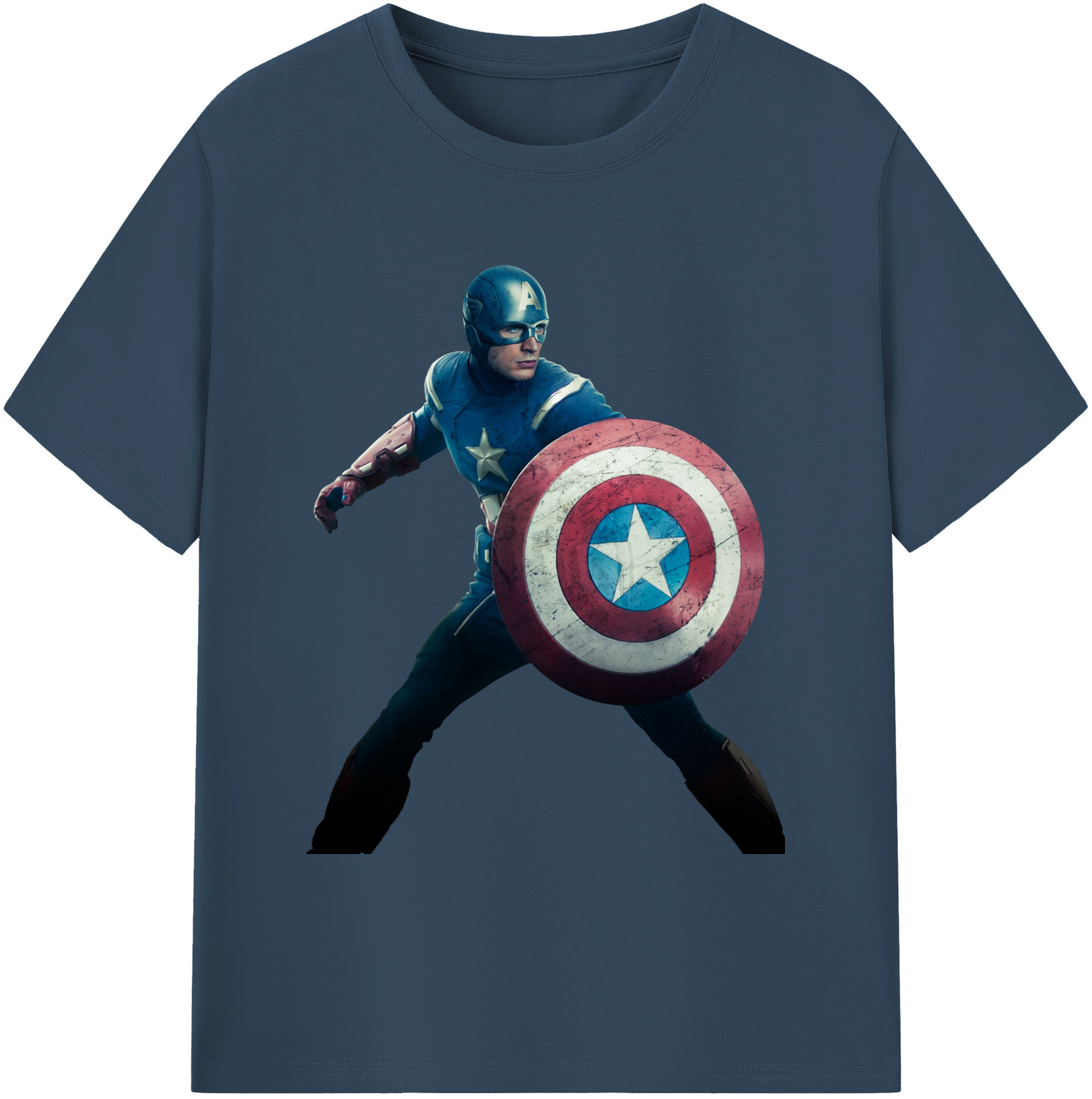 （画像用） アベンジャーズ The Avengers 綿100％ メンズ半袖Tシャツ｜肌触りやわらか＆通気性