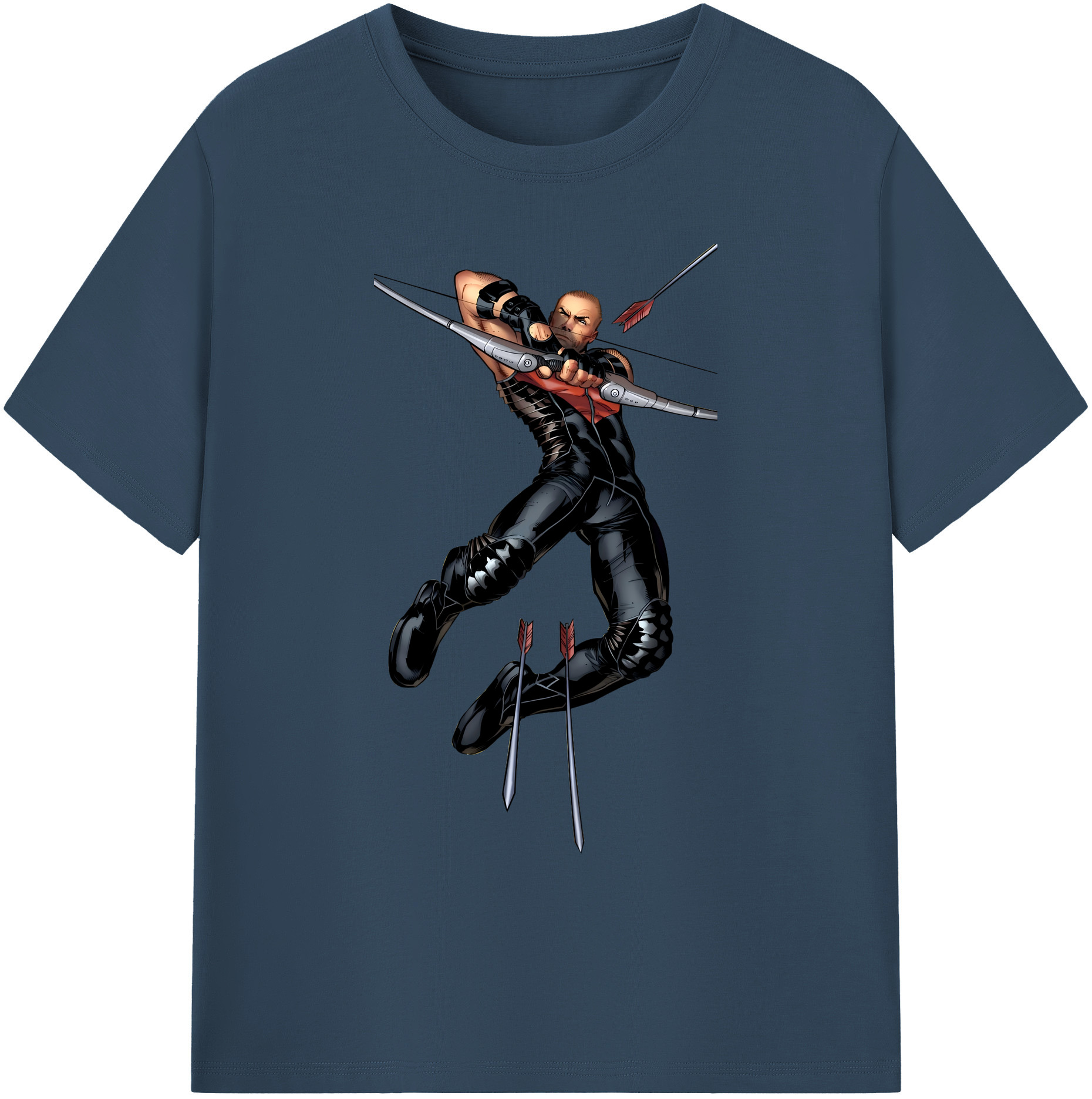 （画像用） アベンジャーズ The Avengers 綿100％ メンズ半袖Tシャツ｜肌触りやわらか＆通気性