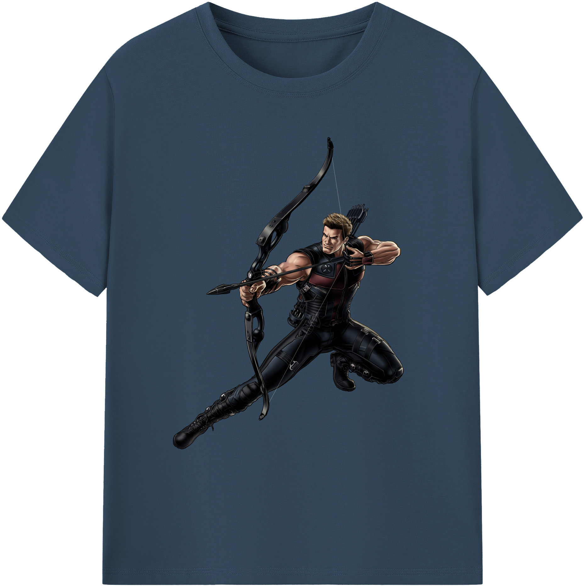 （画像用） アベンジャーズ The Avengers 綿100％ メンズ半袖Tシャツ｜肌触りやわらか＆通気性