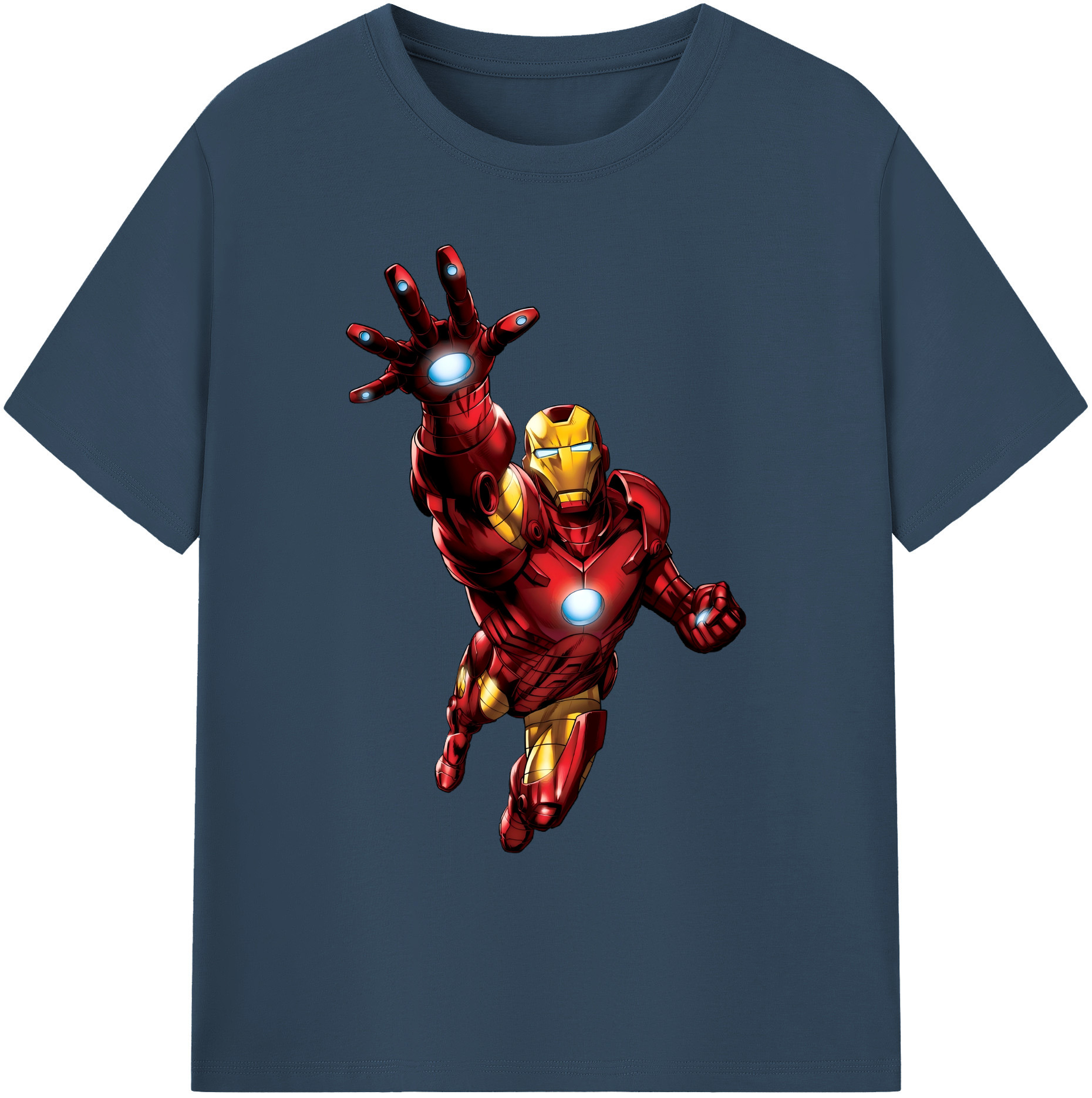 （画像用） アベンジャーズ The Avengers 綿100％ メンズ半袖Tシャツ｜肌触りやわらか＆通気性
