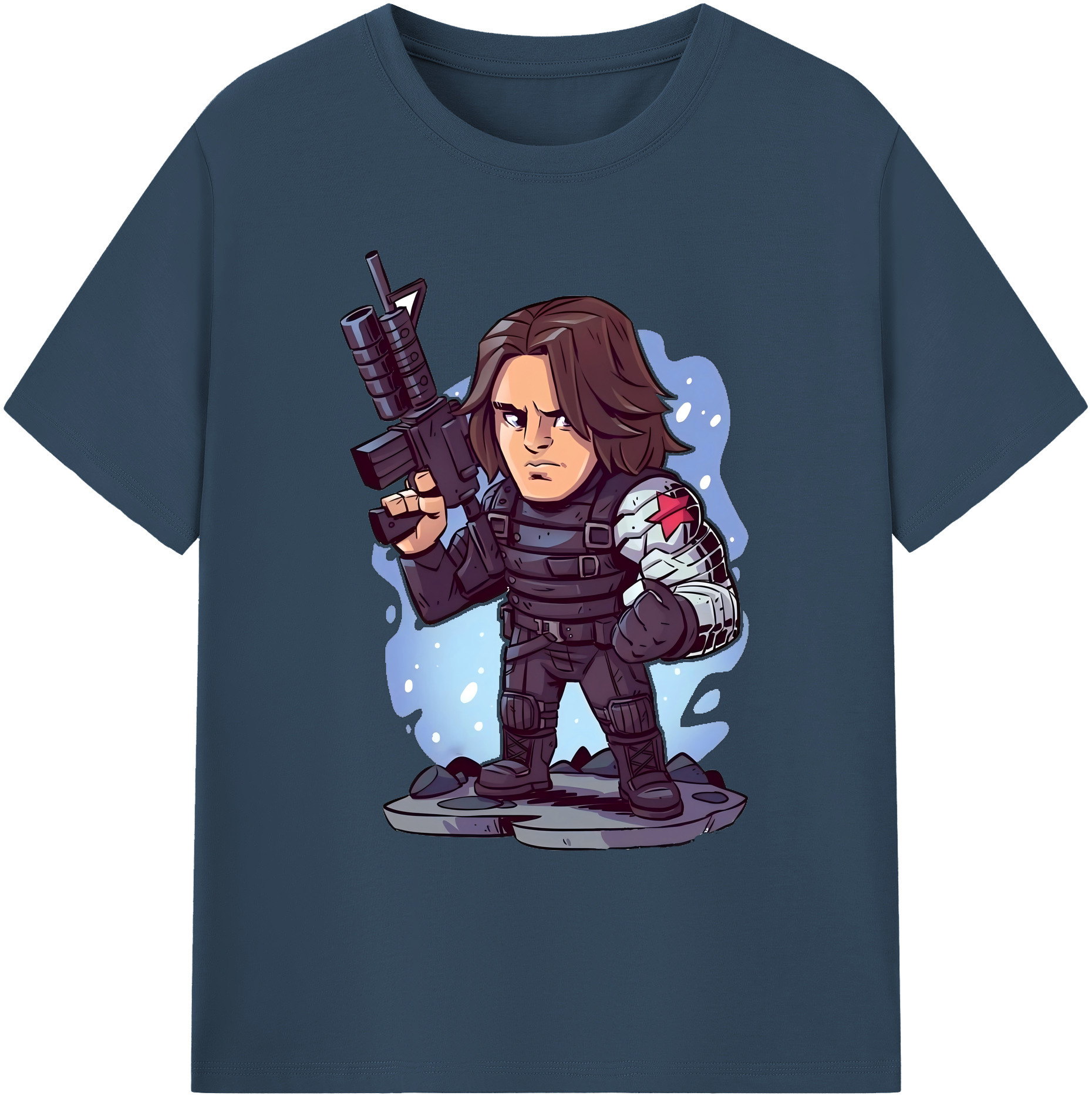 （画像用） アベンジャーズ The Avengers 綿100％ メンズ半袖Tシャツ｜肌触りやわらか＆通気性