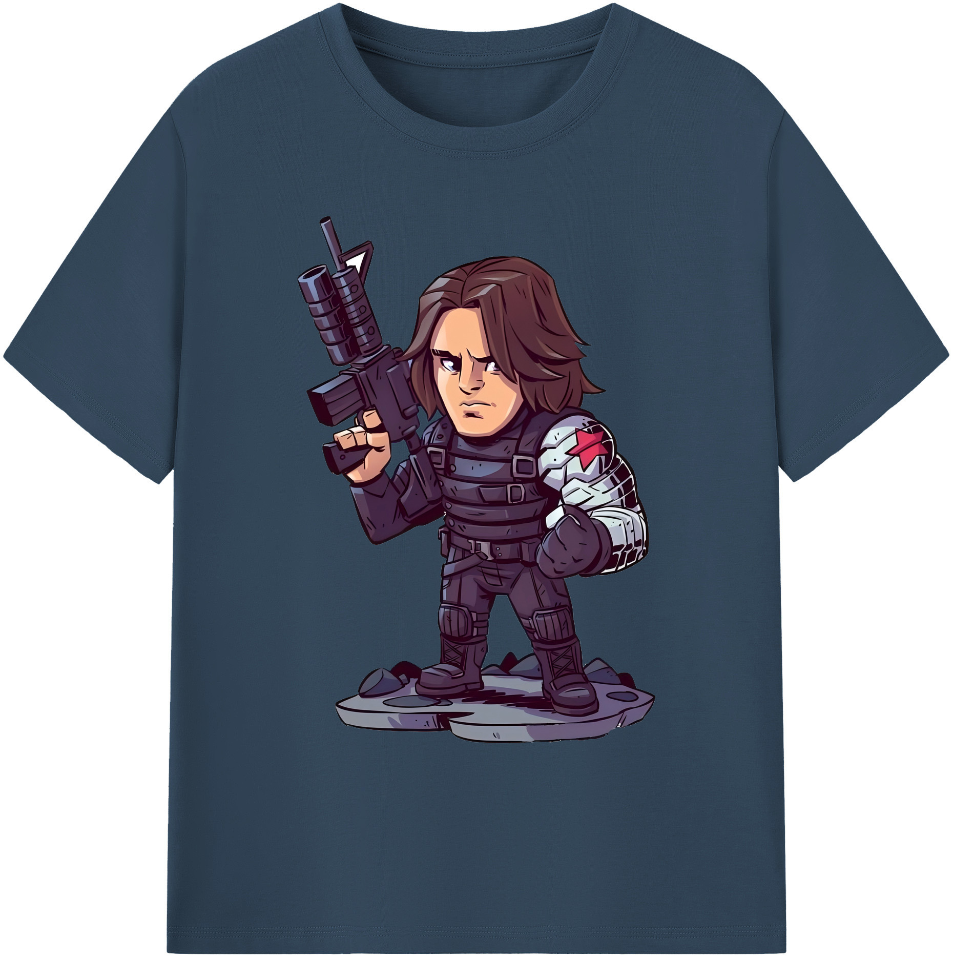 （画像用） アベンジャーズ The Avengers 綿100％ メンズ半袖Tシャツ｜肌触りやわらか＆通気性