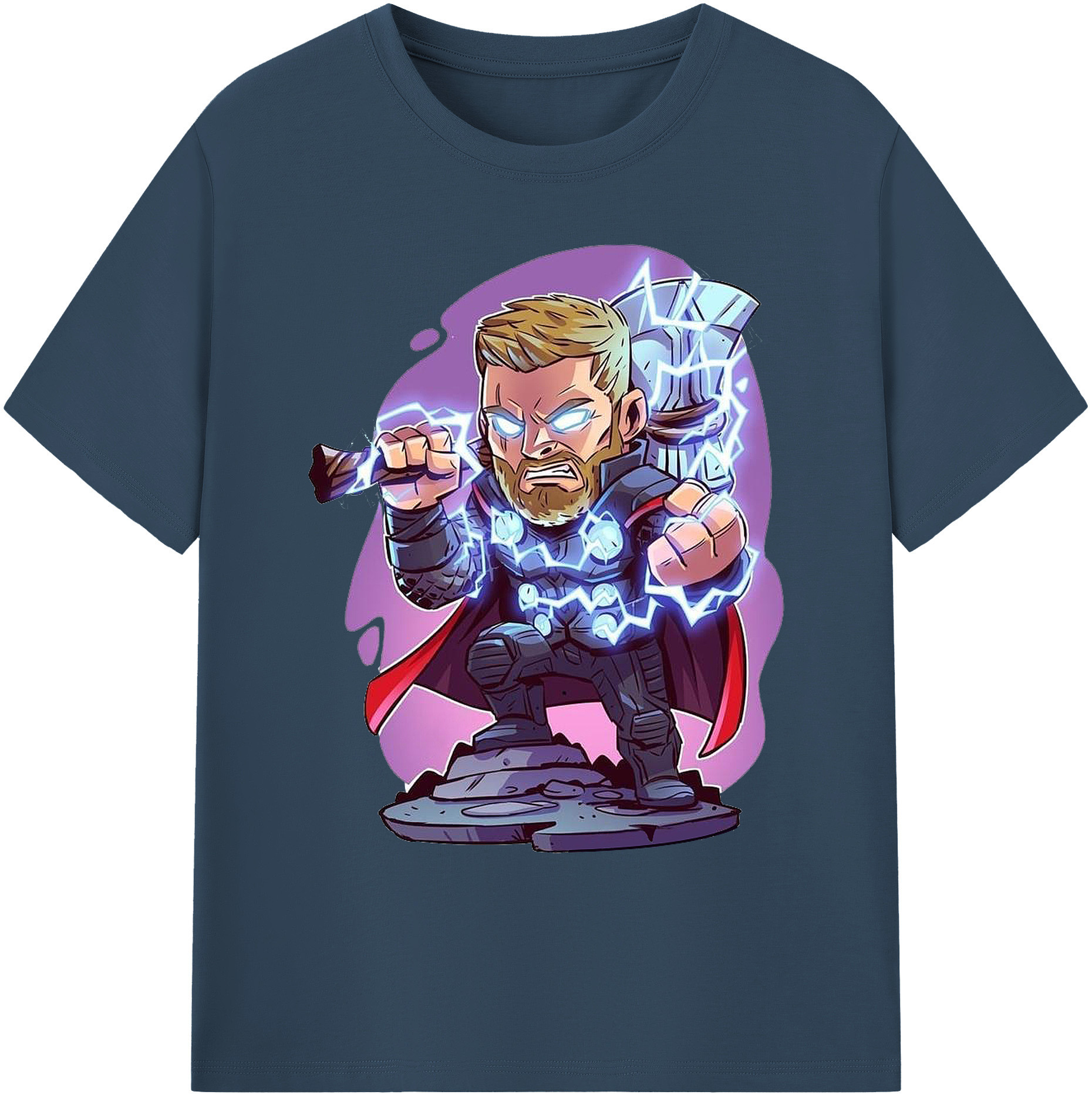 （画像用） アベンジャーズ The Avengers 綿100％ メンズ半袖Tシャツ｜肌触りやわらか＆通気性