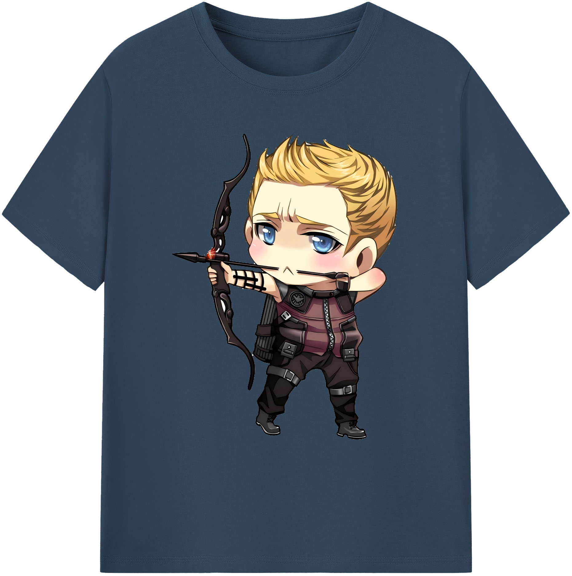 （画像用） アベンジャーズ The Avengers 綿100％ メンズ半袖Tシャツ｜肌触りやわらか＆通気性