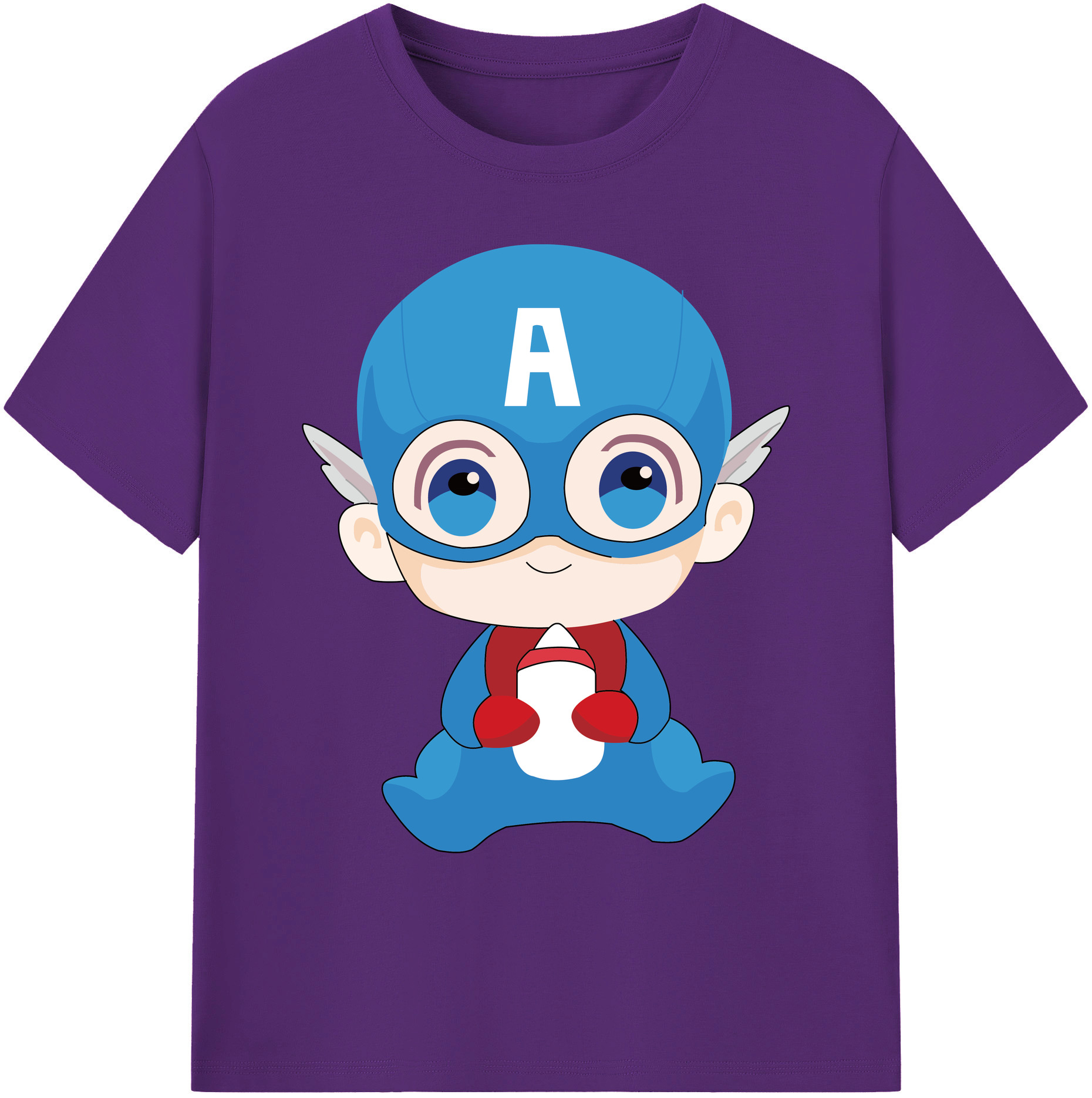 （画像用） アベンジャーズ The Avengers 綿100％ メンズ半袖Tシャツ｜肌触りやわらか＆通気性