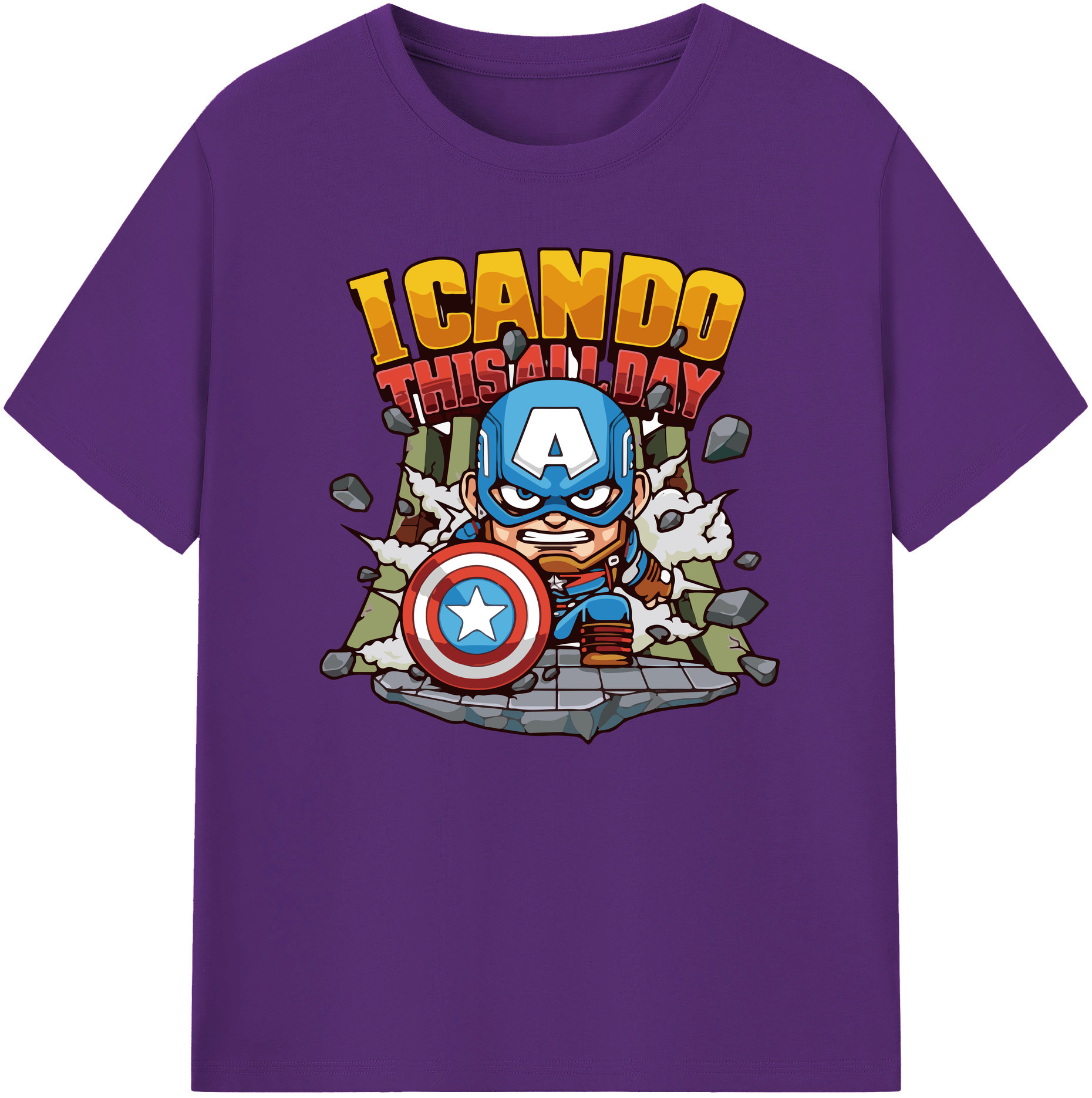 （画像用） アベンジャーズ The Avengers 綿100％ メンズ半袖Tシャツ｜肌触りやわらか＆通気性