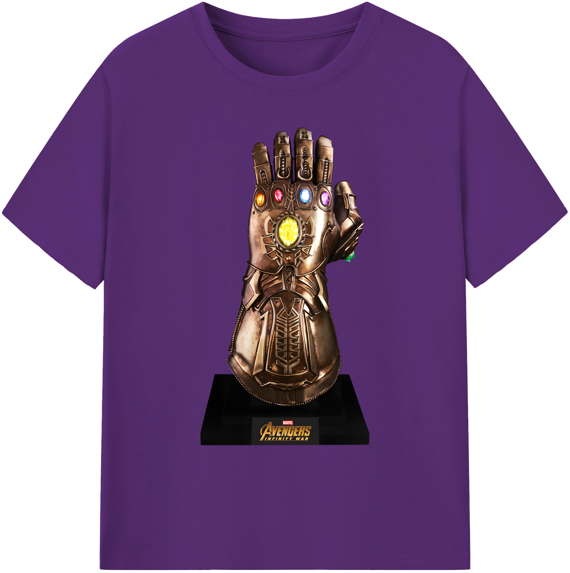 （画像用） アベンジャーズ The Avengers 綿100％ メンズ半袖Tシャツ｜肌触りやわらか＆通気性