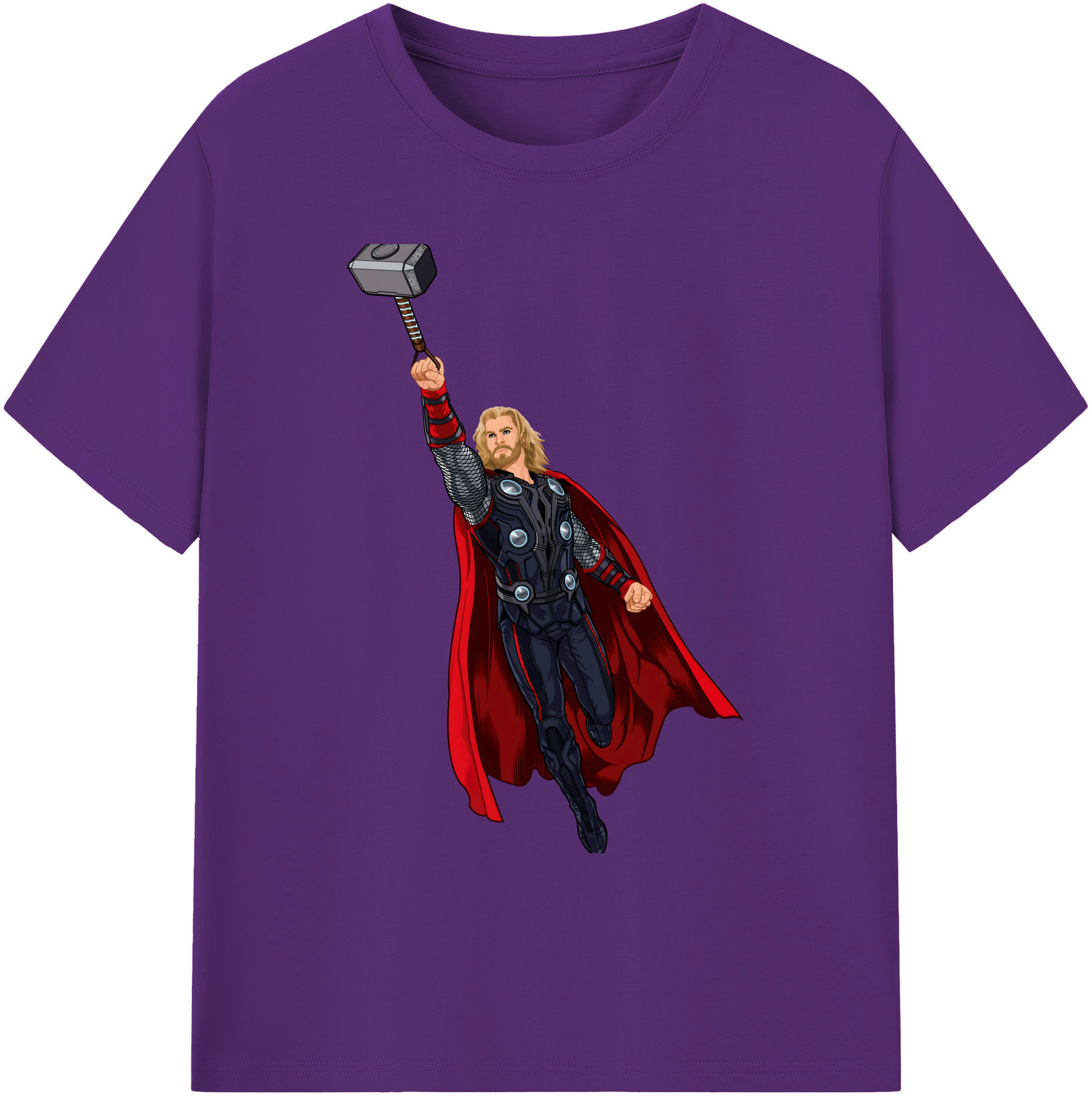 （画像用） アベンジャーズ The Avengers 綿100％ メンズ半袖Tシャツ｜肌触りやわらか＆通気性