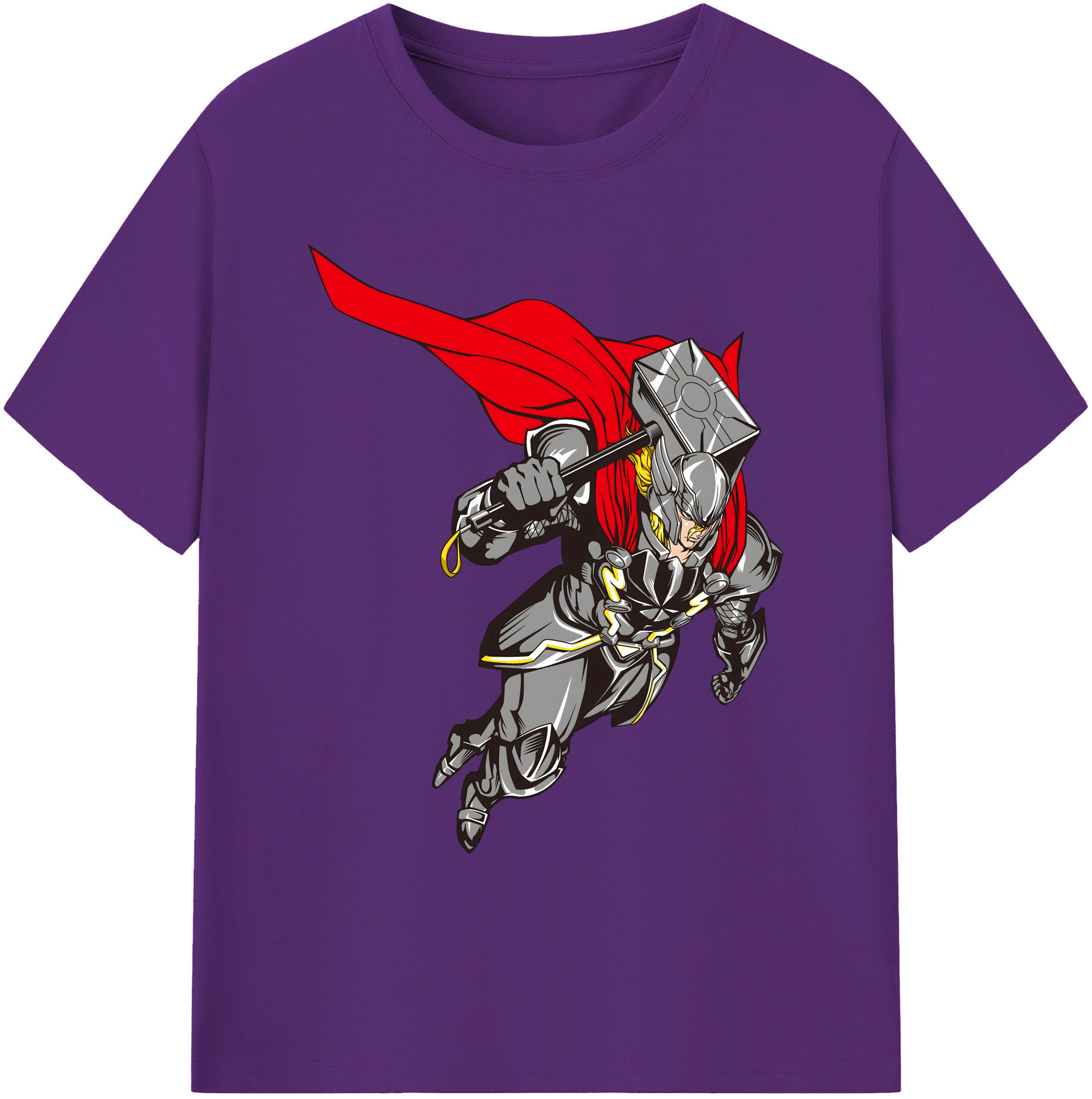 （画像用） アベンジャーズ The Avengers 綿100％ メンズ半袖Tシャツ｜肌触りやわらか＆通気性