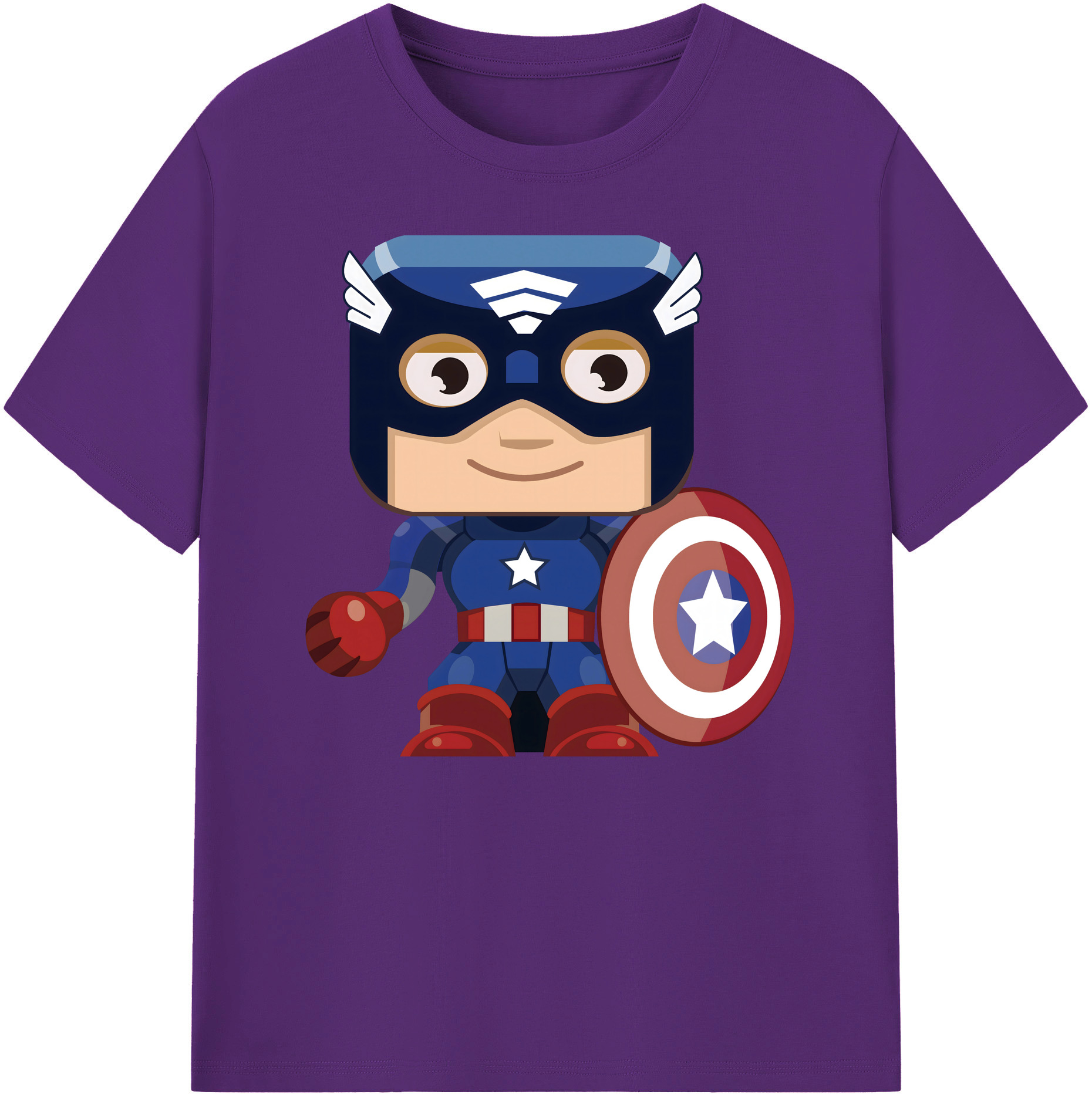 （画像用） アベンジャーズ The Avengers 綿100％ メンズ半袖Tシャツ｜肌触りやわらか＆通気性