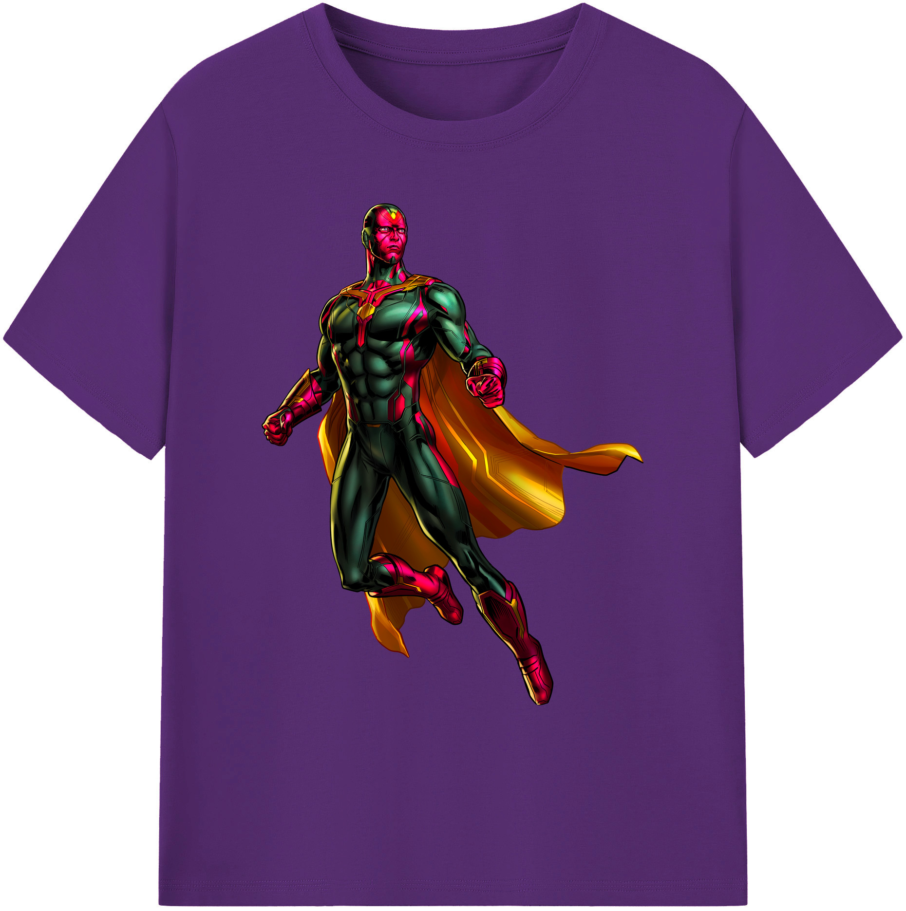 （画像用） アベンジャーズ The Avengers 綿100％ メンズ半袖Tシャツ｜肌触りやわらか＆通気性