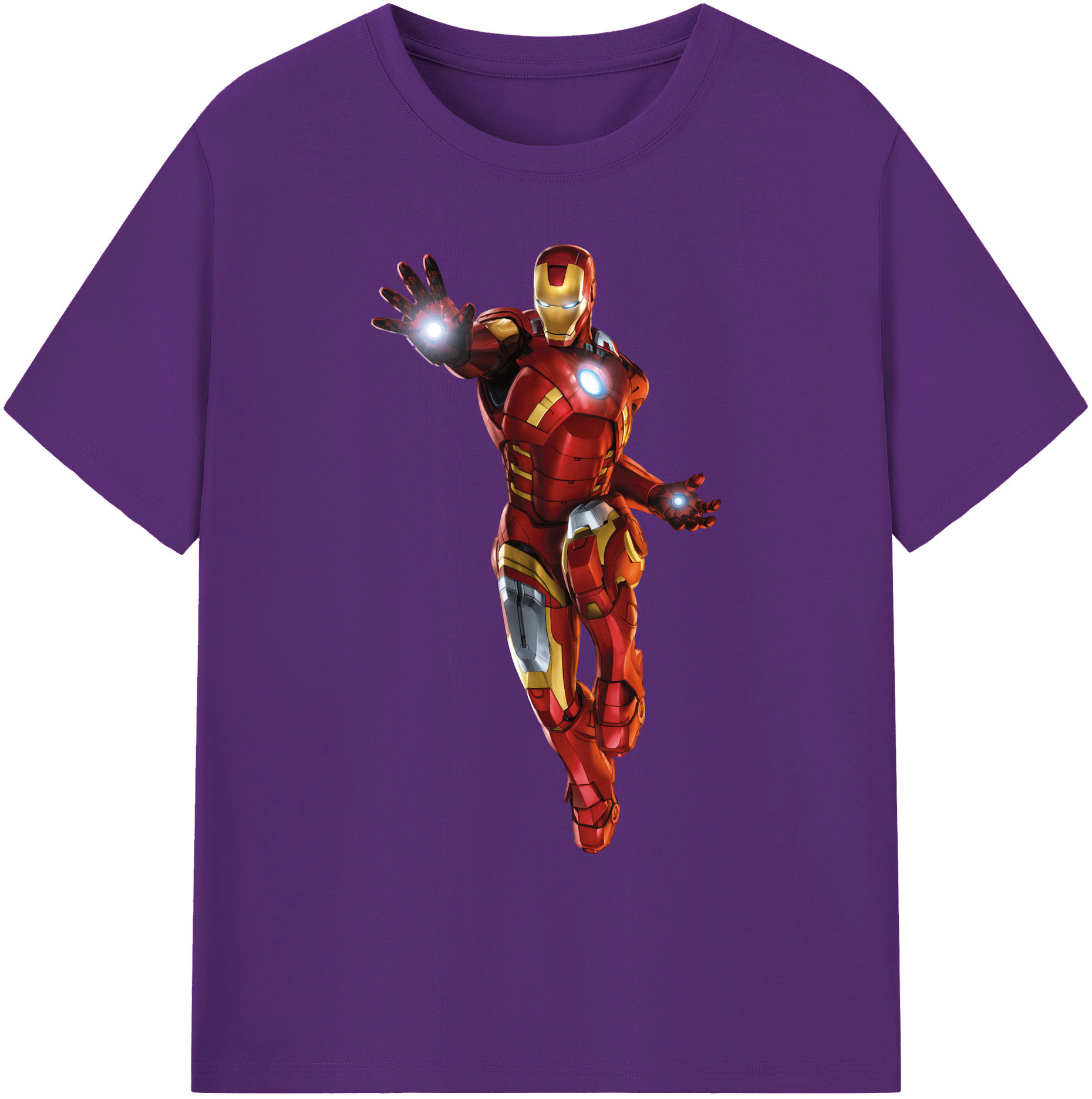 （画像用） アベンジャーズ The Avengers 綿100％ メンズ半袖Tシャツ｜肌触りやわらか＆通気性