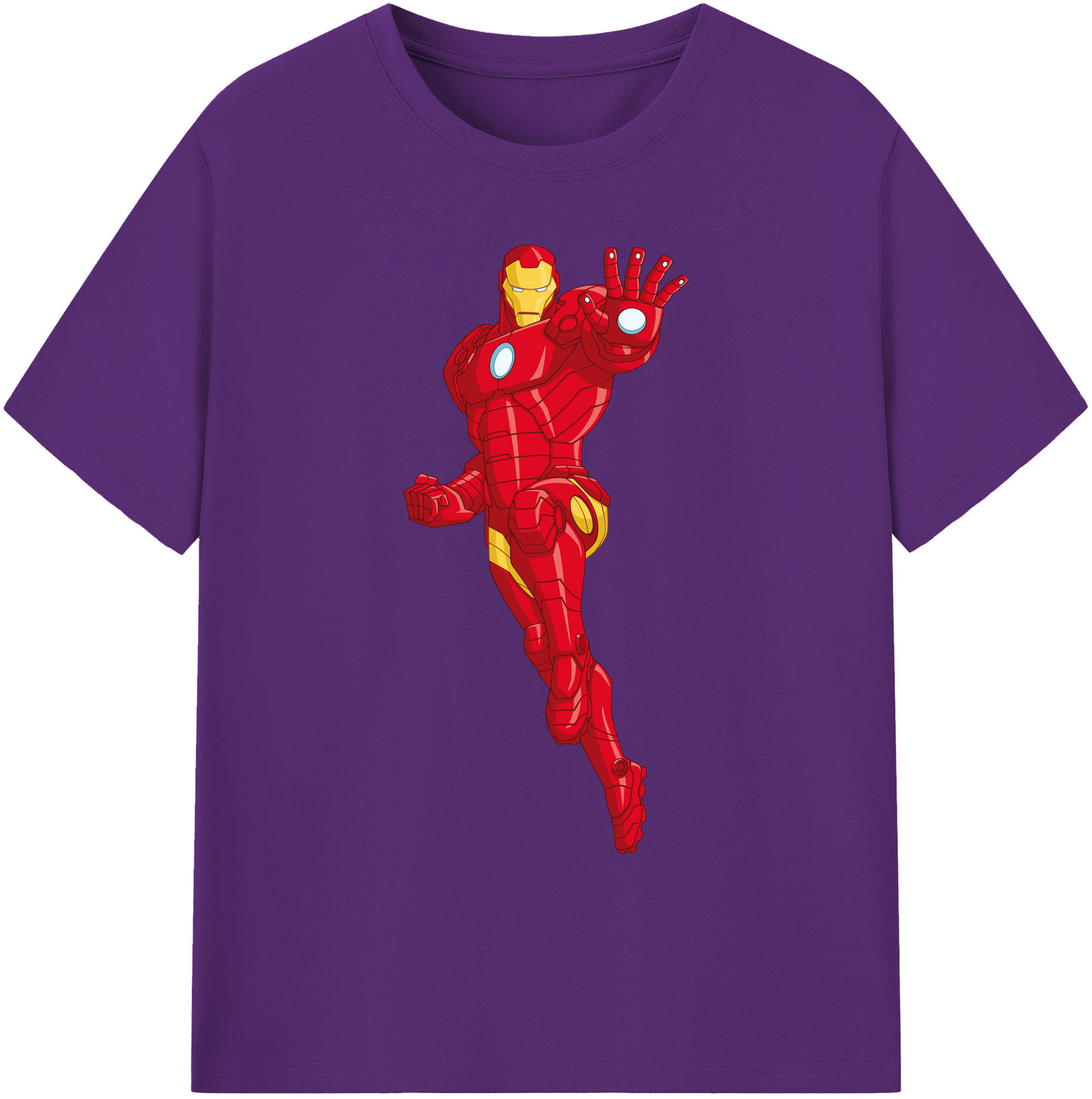 （画像用） アベンジャーズ The Avengers 綿100％ メンズ半袖Tシャツ｜肌触りやわらか＆通気性