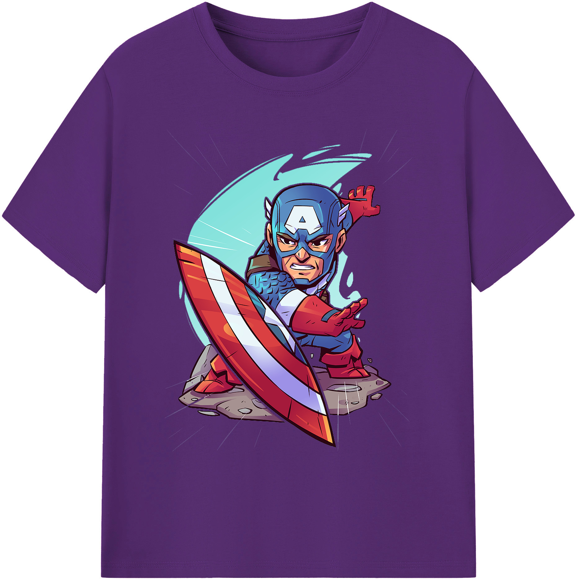 （画像用） アベンジャーズ The Avengers 綿100％ メンズ半袖Tシャツ｜肌触りやわらか＆通気性