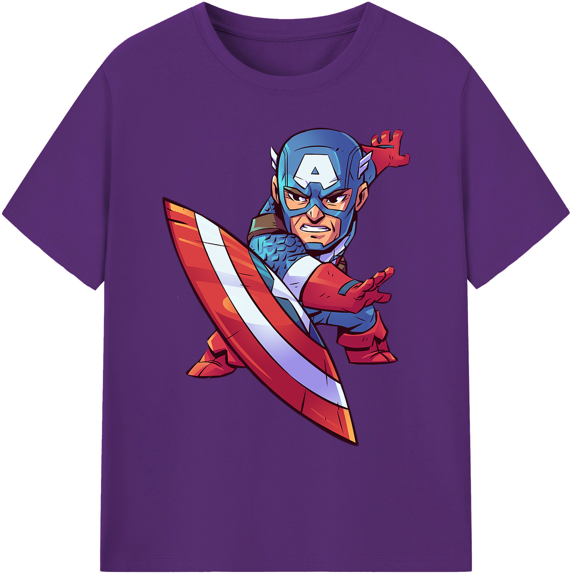 （画像用） アベンジャーズ The Avengers 綿100％ メンズ半袖Tシャツ｜肌触りやわらか＆通気性
