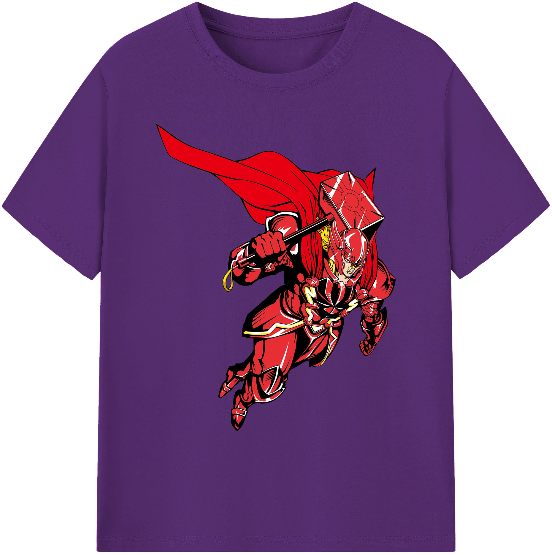 （画像用） アベンジャーズ The Avengers 綿100％ メンズ半袖Tシャツ｜肌触りやわらか＆通気性