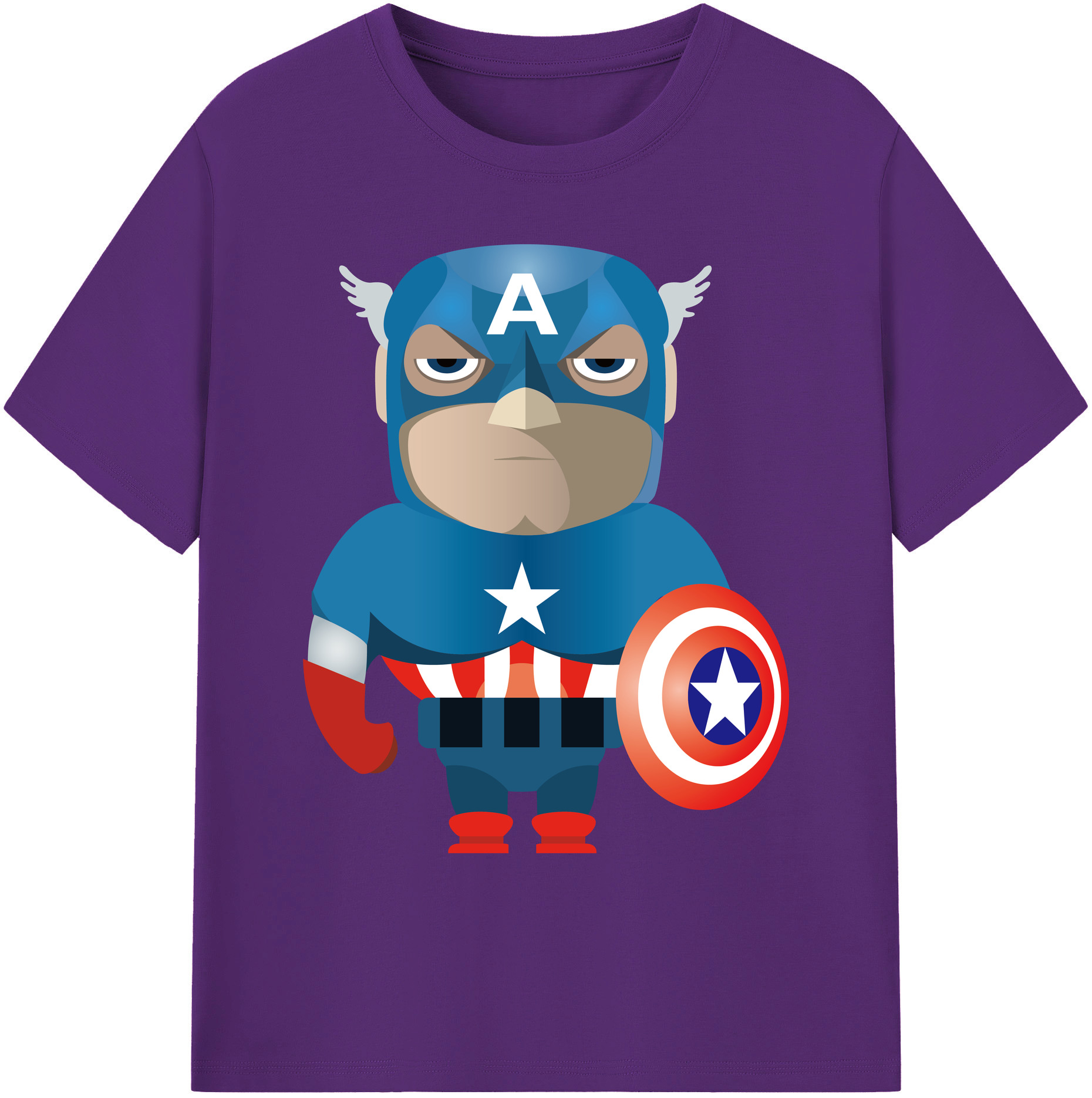 （画像用） アベンジャーズ The Avengers 綿100％ メンズ半袖Tシャツ｜肌触りやわらか＆通気性