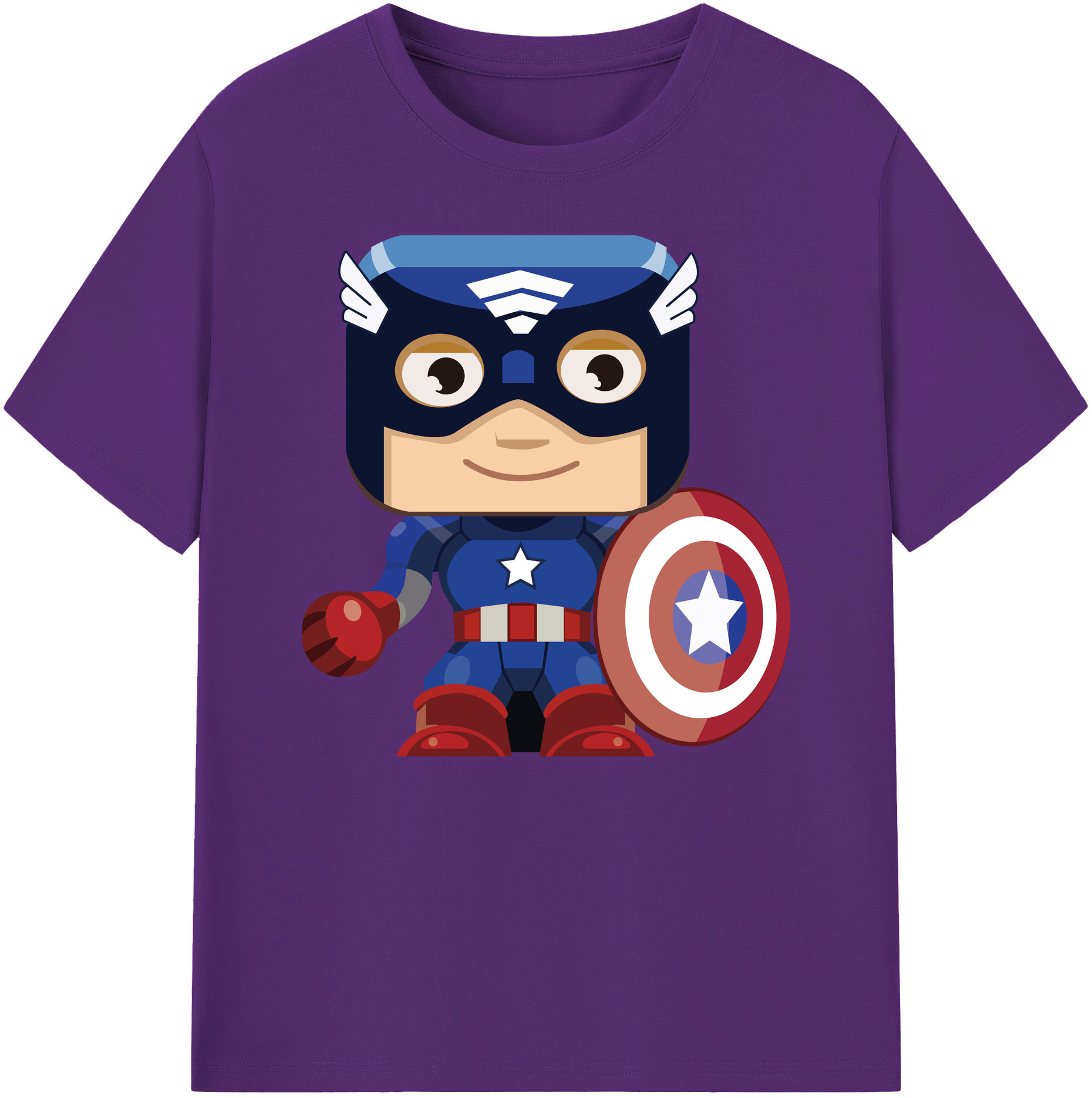 （画像用） アベンジャーズ The Avengers 綿100％ メンズ半袖Tシャツ｜肌触りやわらか＆通気性