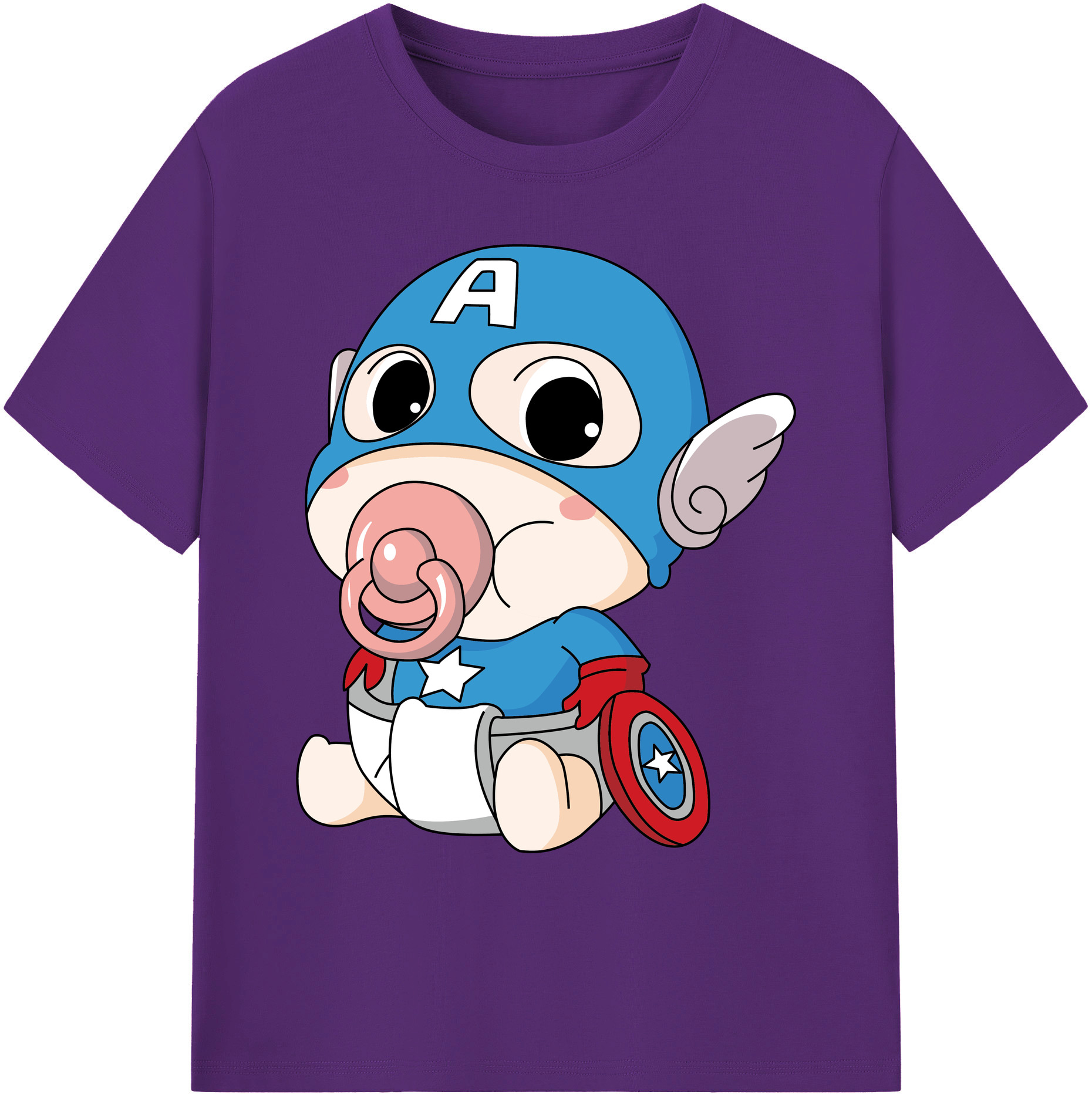 （画像用） アベンジャーズ The Avengers 綿100％ メンズ半袖Tシャツ｜肌触りやわらか＆通気性