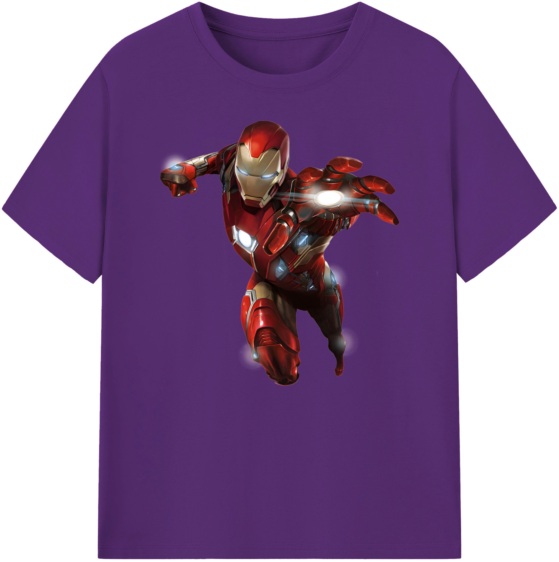 （画像用） アベンジャーズ The Avengers 綿100％ メンズ半袖Tシャツ｜肌触りやわらか＆通気性