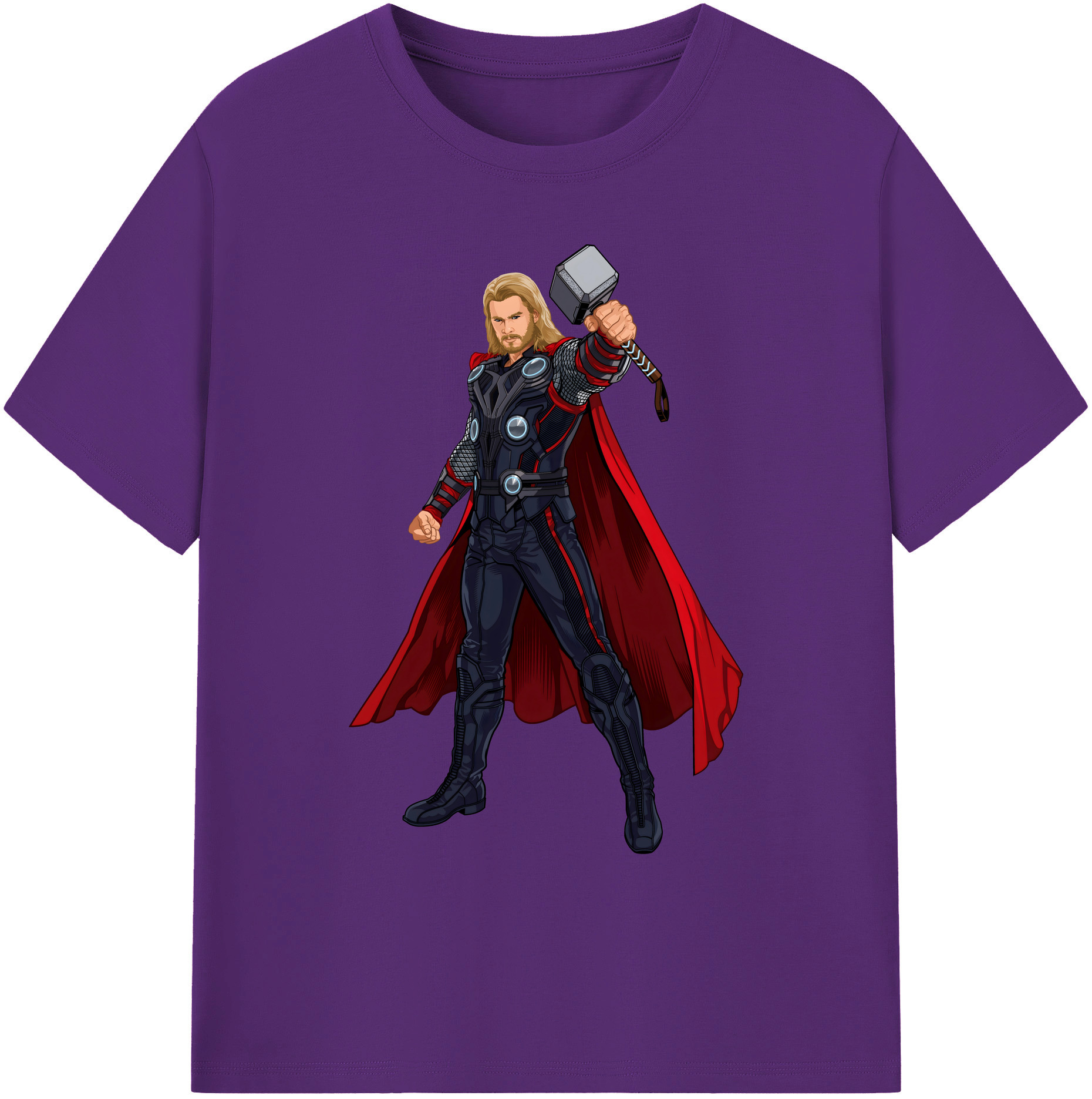 （画像用） アベンジャーズ The Avengers 綿100％ メンズ半袖Tシャツ｜肌触りやわらか＆通気性