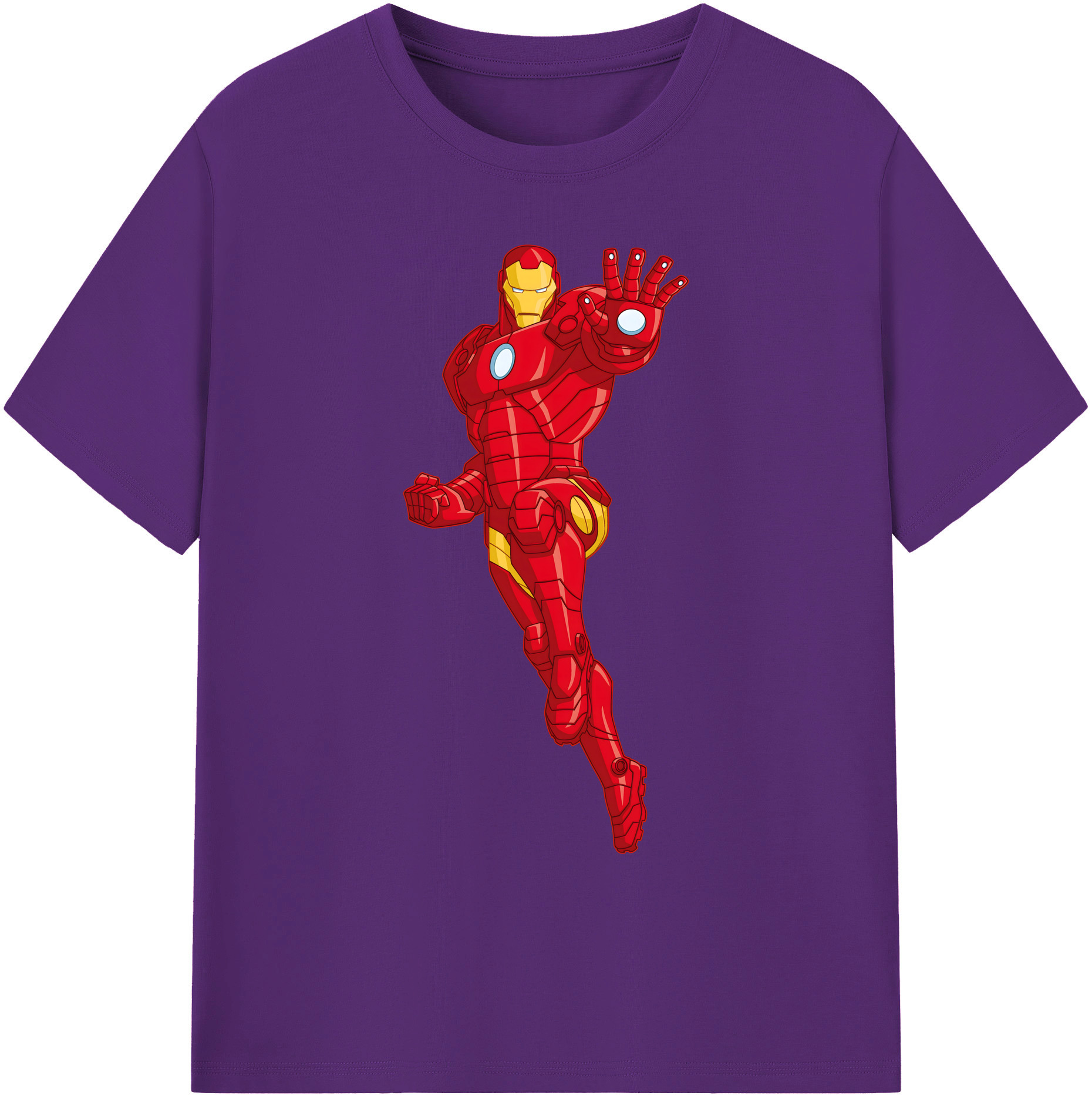 （画像用） アベンジャーズ The Avengers 綿100％ メンズ半袖Tシャツ｜肌触りやわらか＆通気性