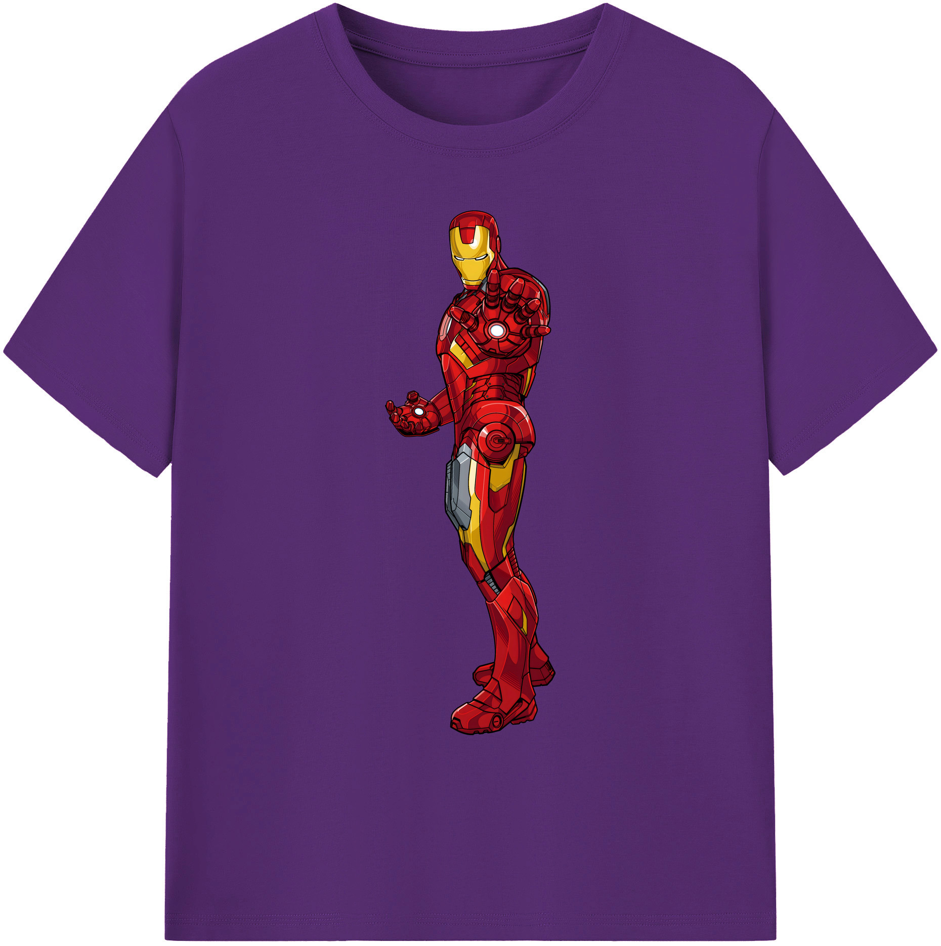 （画像用） アベンジャーズ The Avengers 綿100％ メンズ半袖Tシャツ｜肌触りやわらか＆通気性
