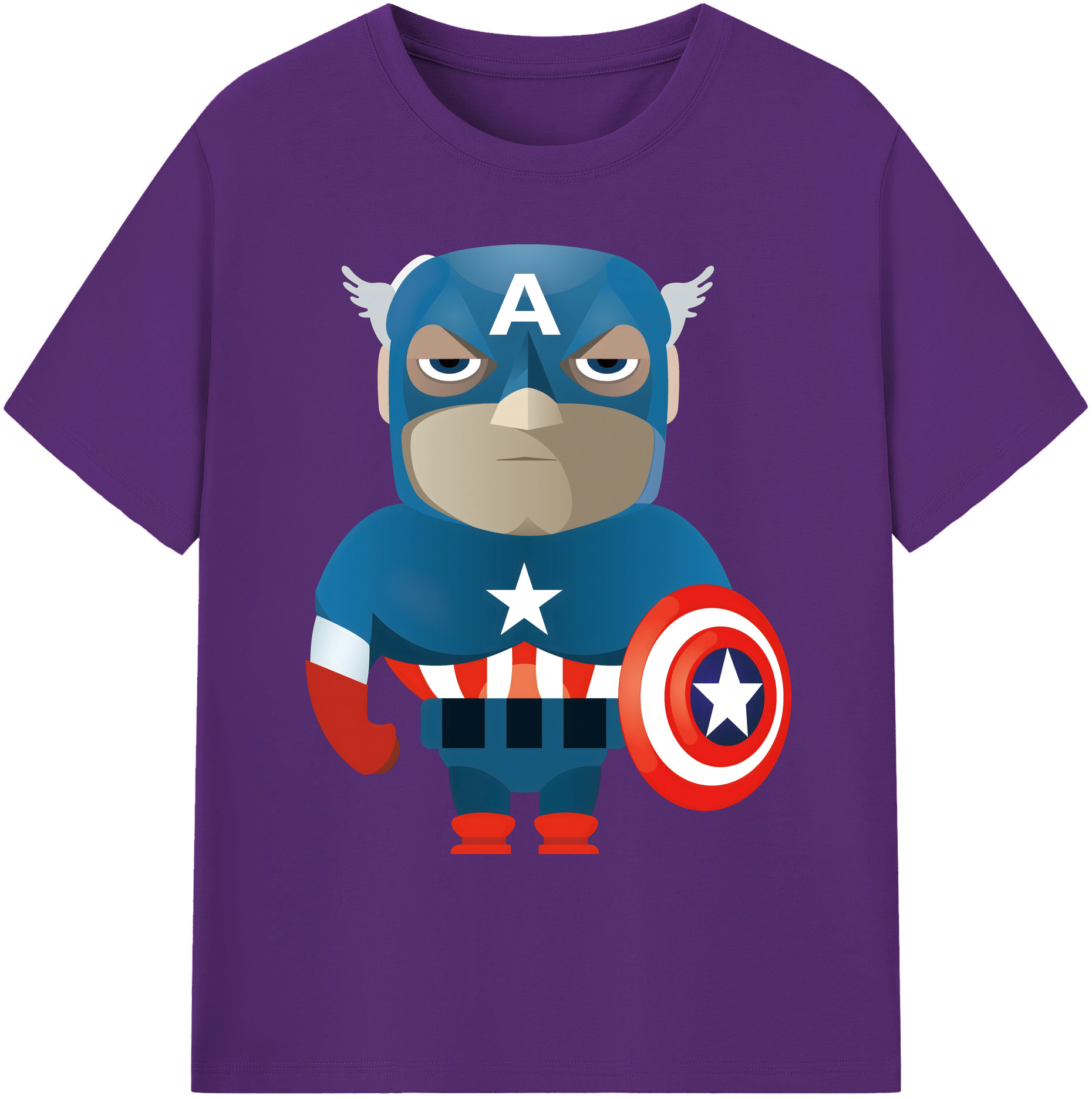 （画像用） アベンジャーズ The Avengers 綿100％ メンズ半袖Tシャツ｜肌触りやわらか＆通気性