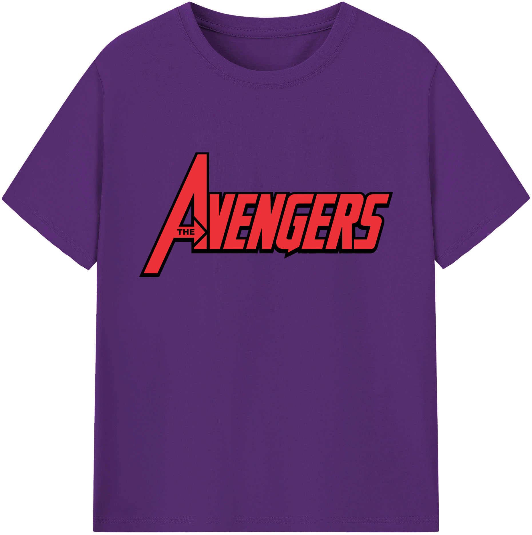 （画像用） アベンジャーズ The Avengers 綿100％ メンズ半袖Tシャツ｜肌触りやわらか＆通気性