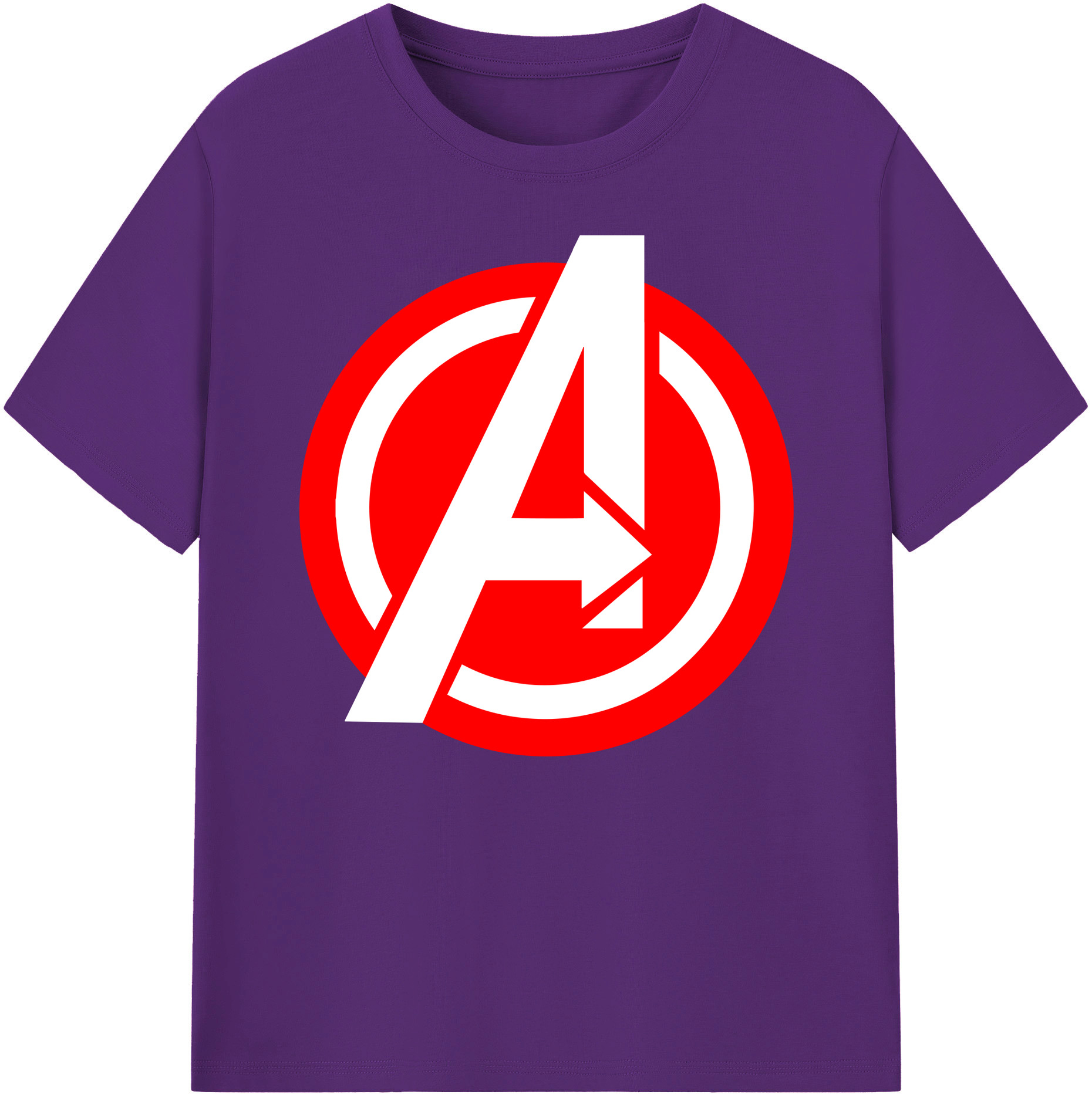 （画像用） アベンジャーズ The Avengers 綿100％ メンズ半袖Tシャツ｜肌触りやわらか＆通気性
