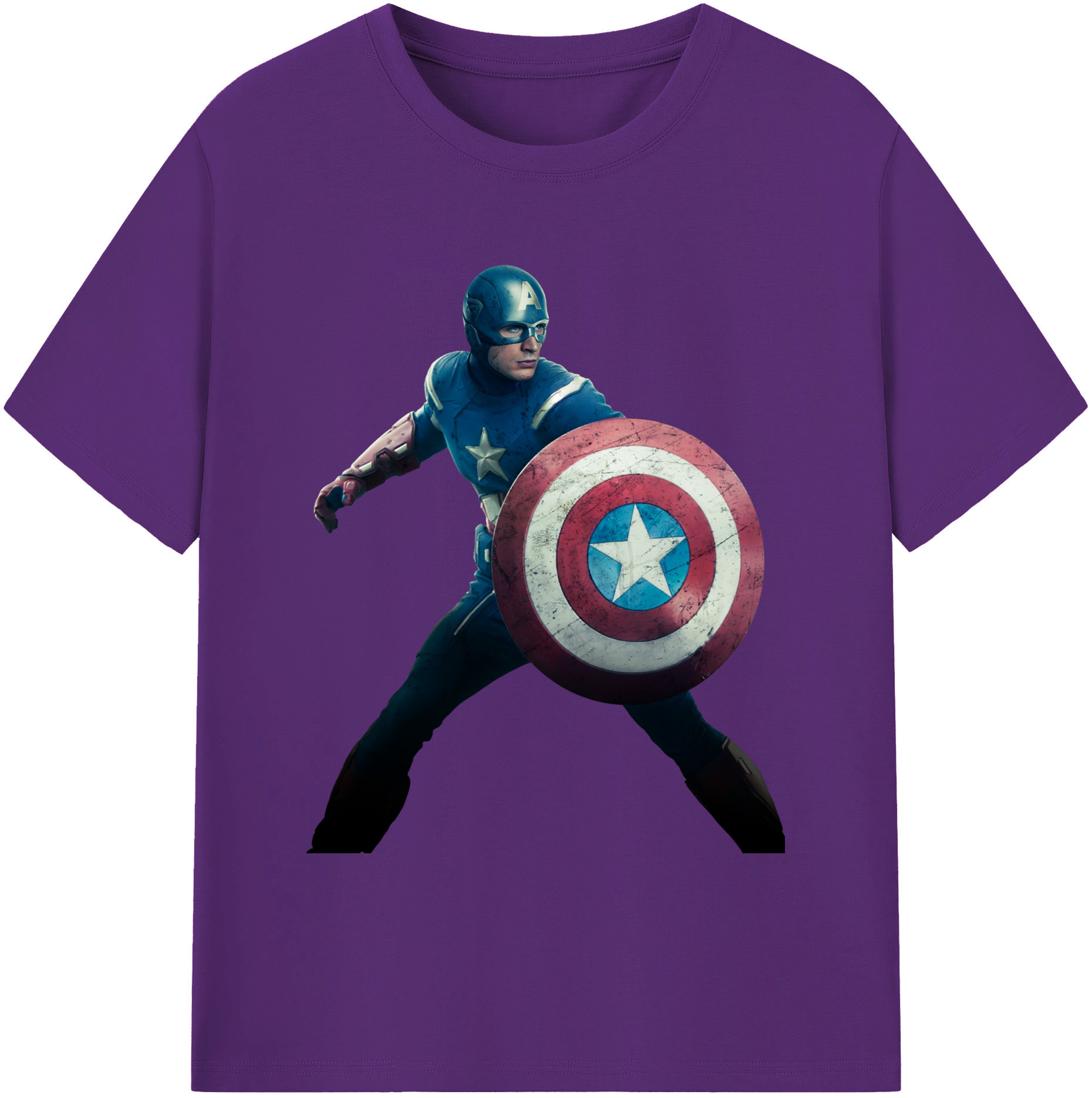 （画像用） アベンジャーズ The Avengers 綿100％ メンズ半袖Tシャツ｜肌触りやわらか＆通気性