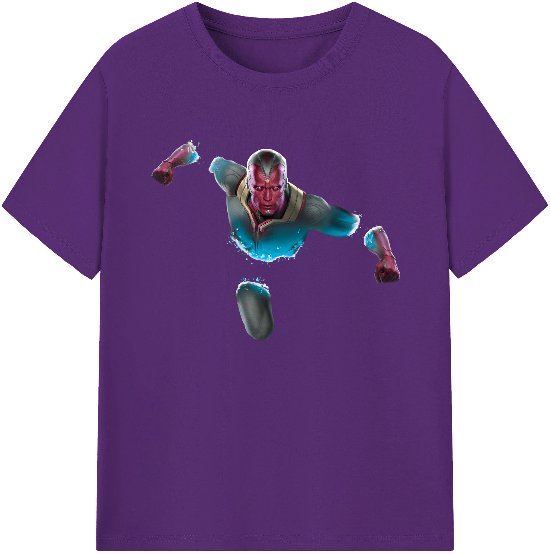 （画像用） アベンジャーズ The Avengers 綿100％ メンズ半袖Tシャツ｜肌触りやわらか＆通気性