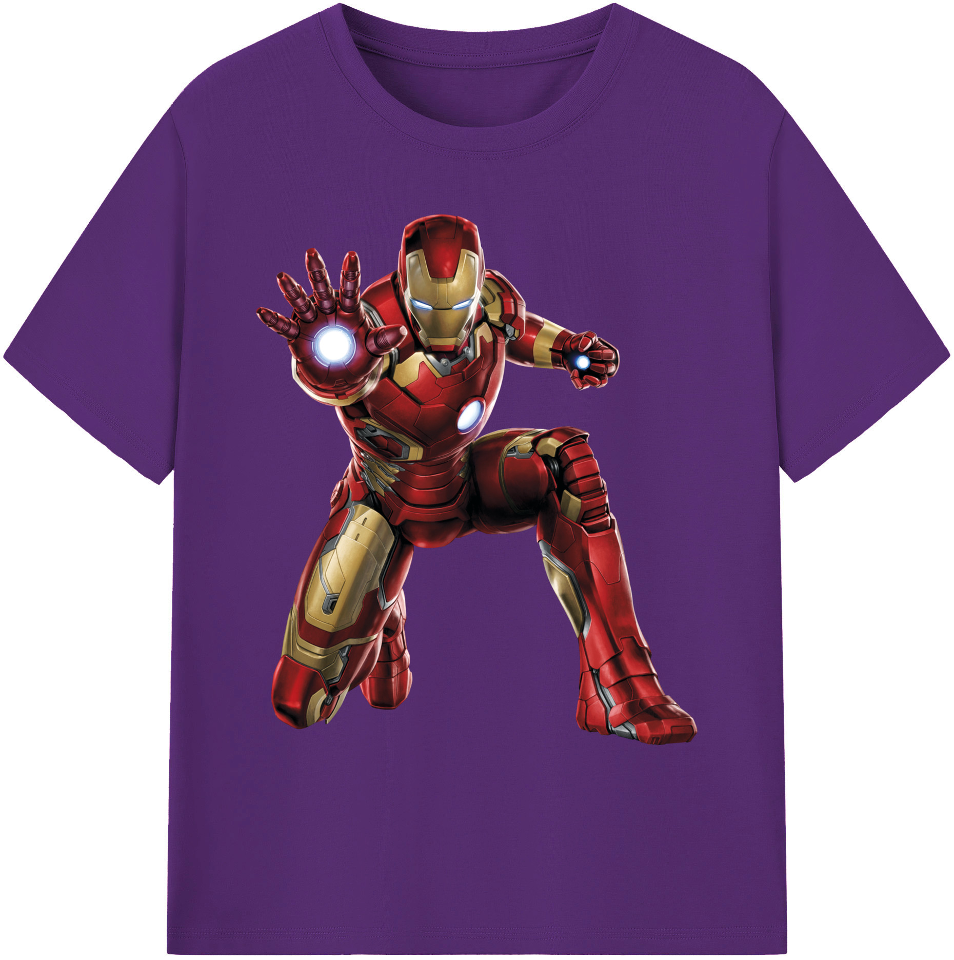 （画像用） アベンジャーズ The Avengers 綿100％ メンズ半袖Tシャツ｜肌触りやわらか＆通気性
