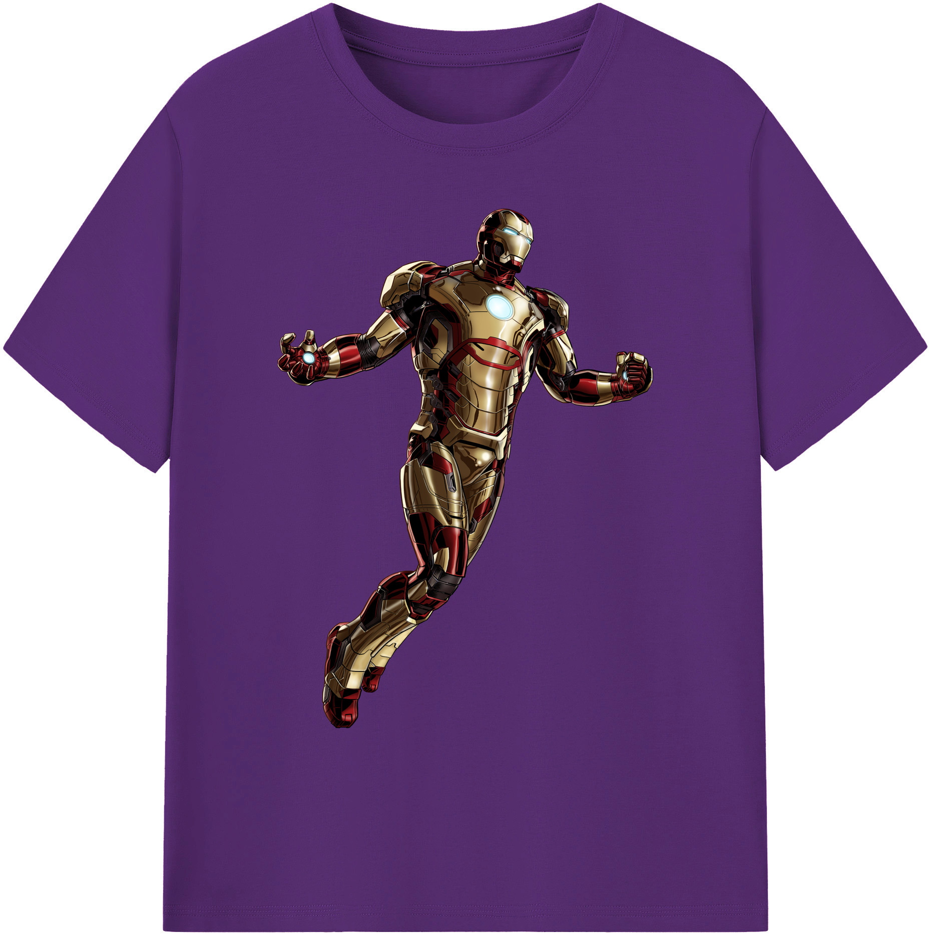 （画像用） アベンジャーズ The Avengers 綿100％ メンズ半袖Tシャツ｜肌触りやわらか＆通気性